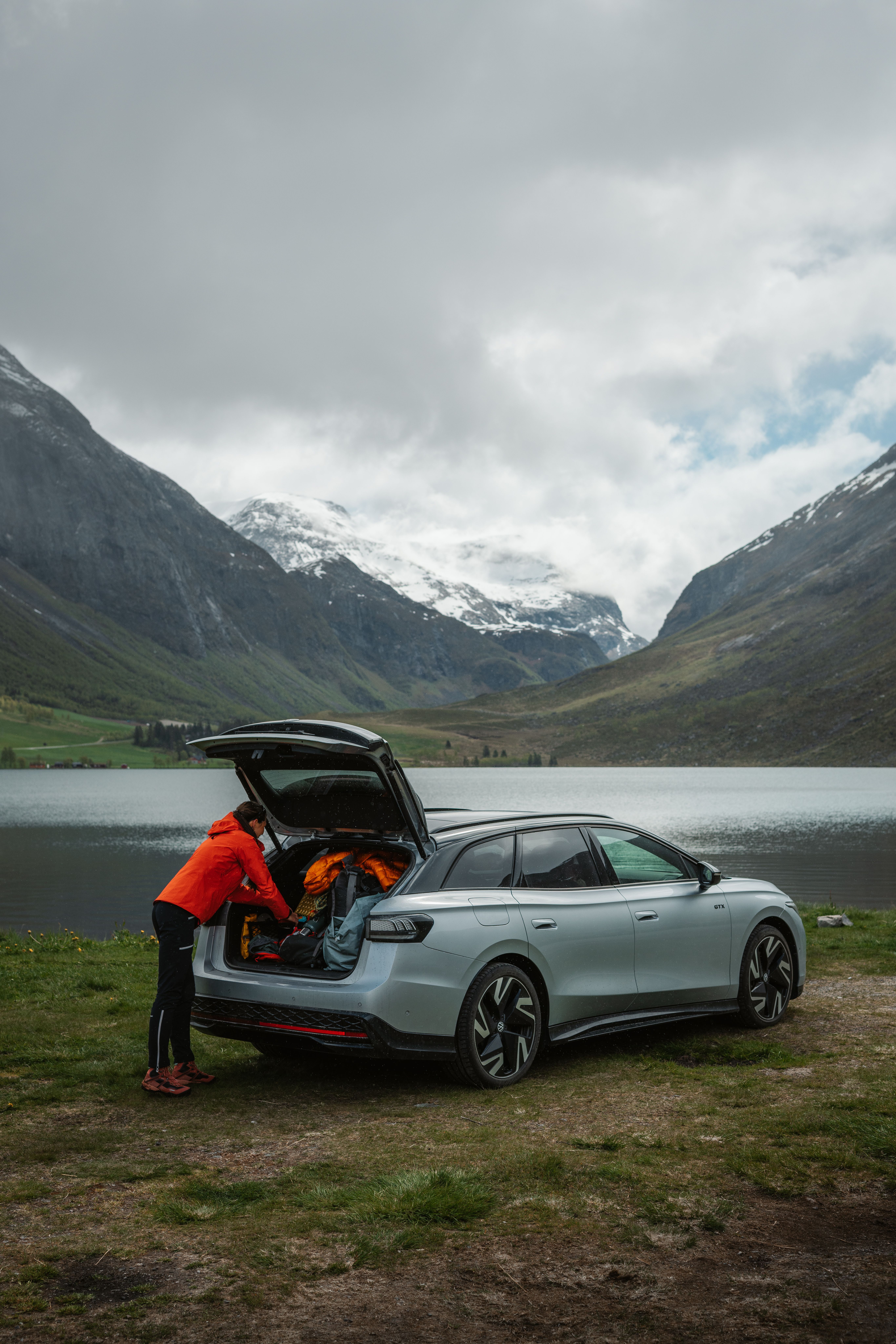 ID.7 Tourer GTX er en av markedets første elektriske stasjonsvogner.