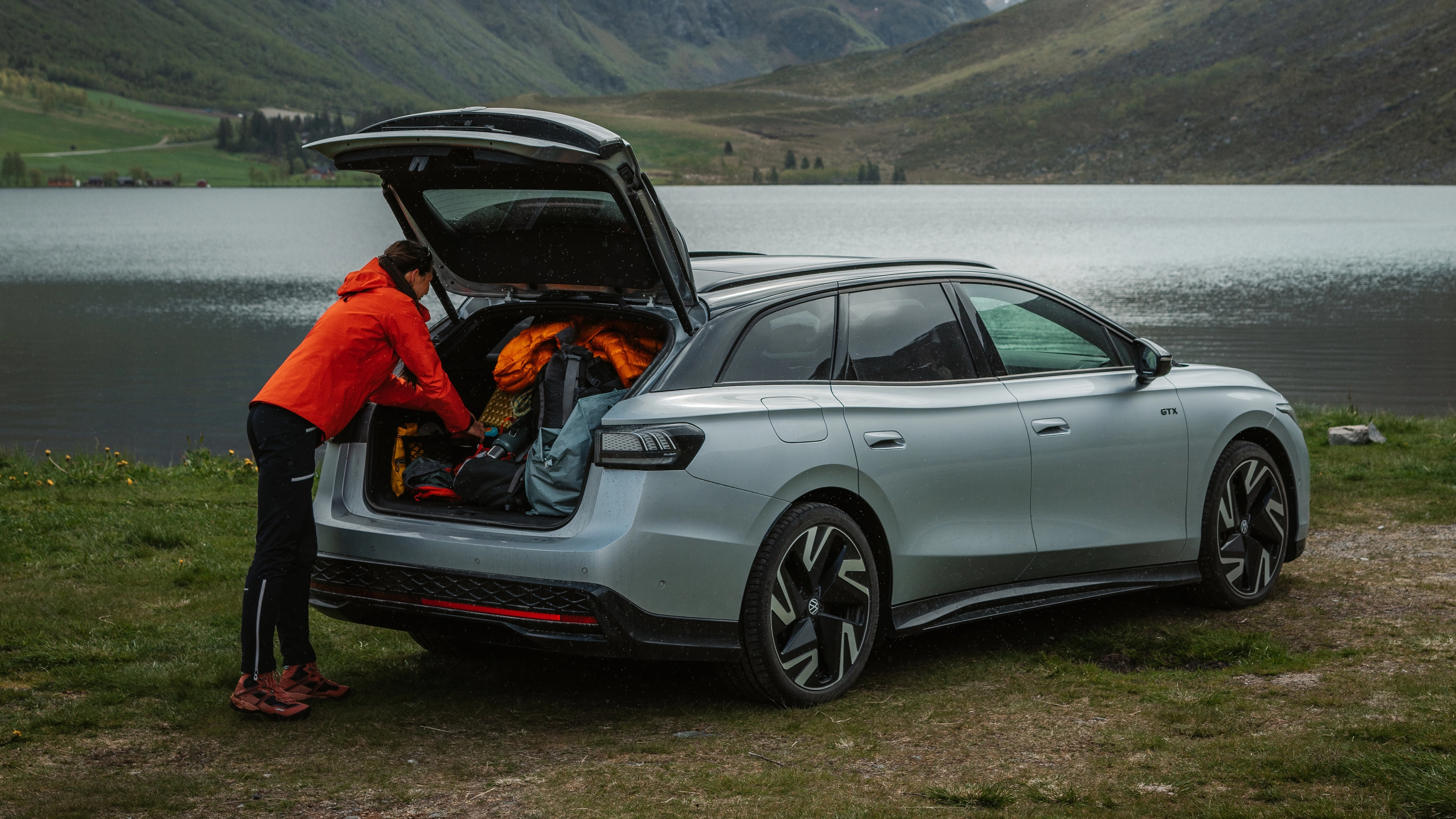 ID.7 Tourer GTX er en av markedets første elektriske stasjonsvogner.