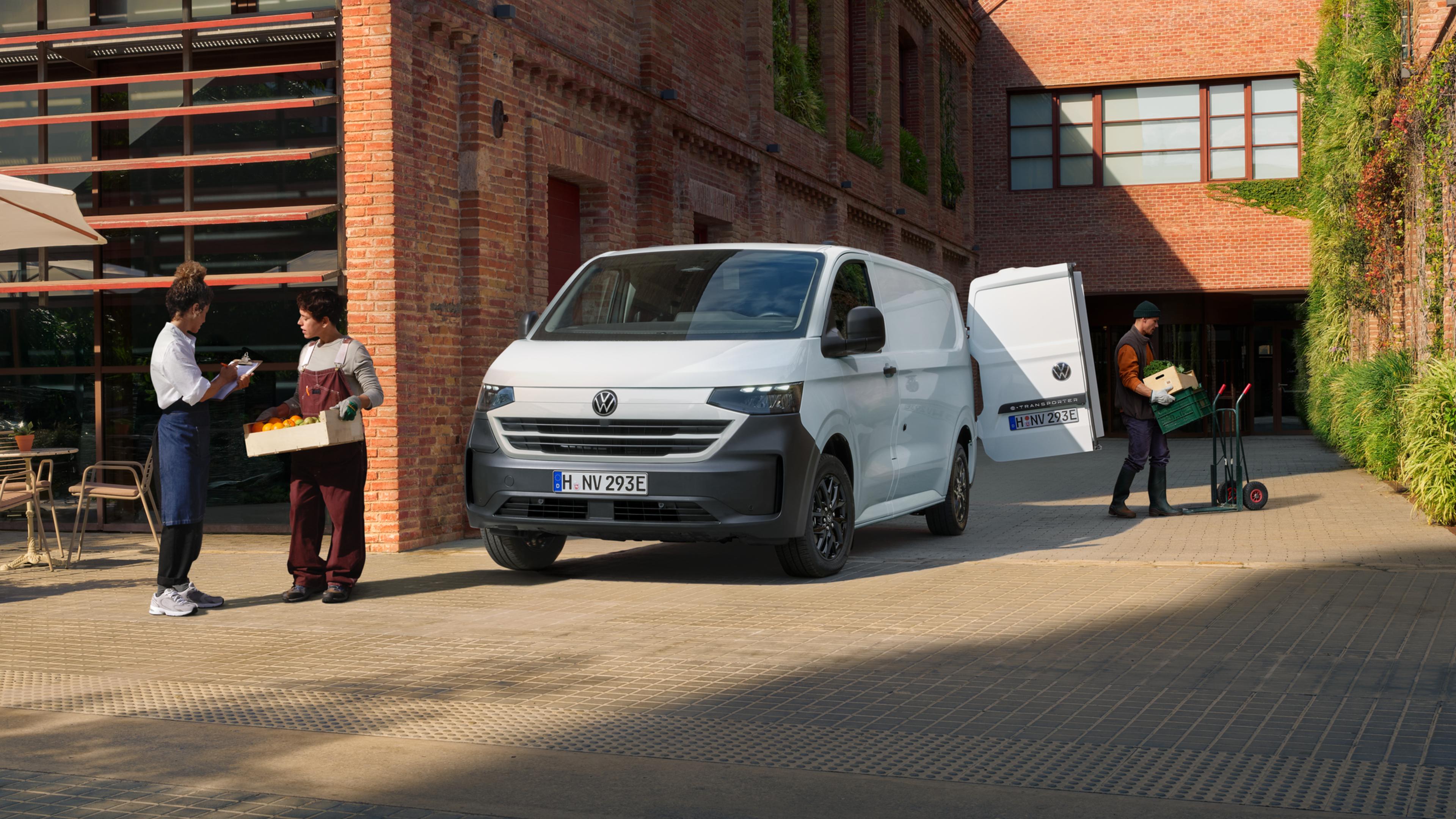 Nye Volkswagen Transporter T7 klar for oppdrag.