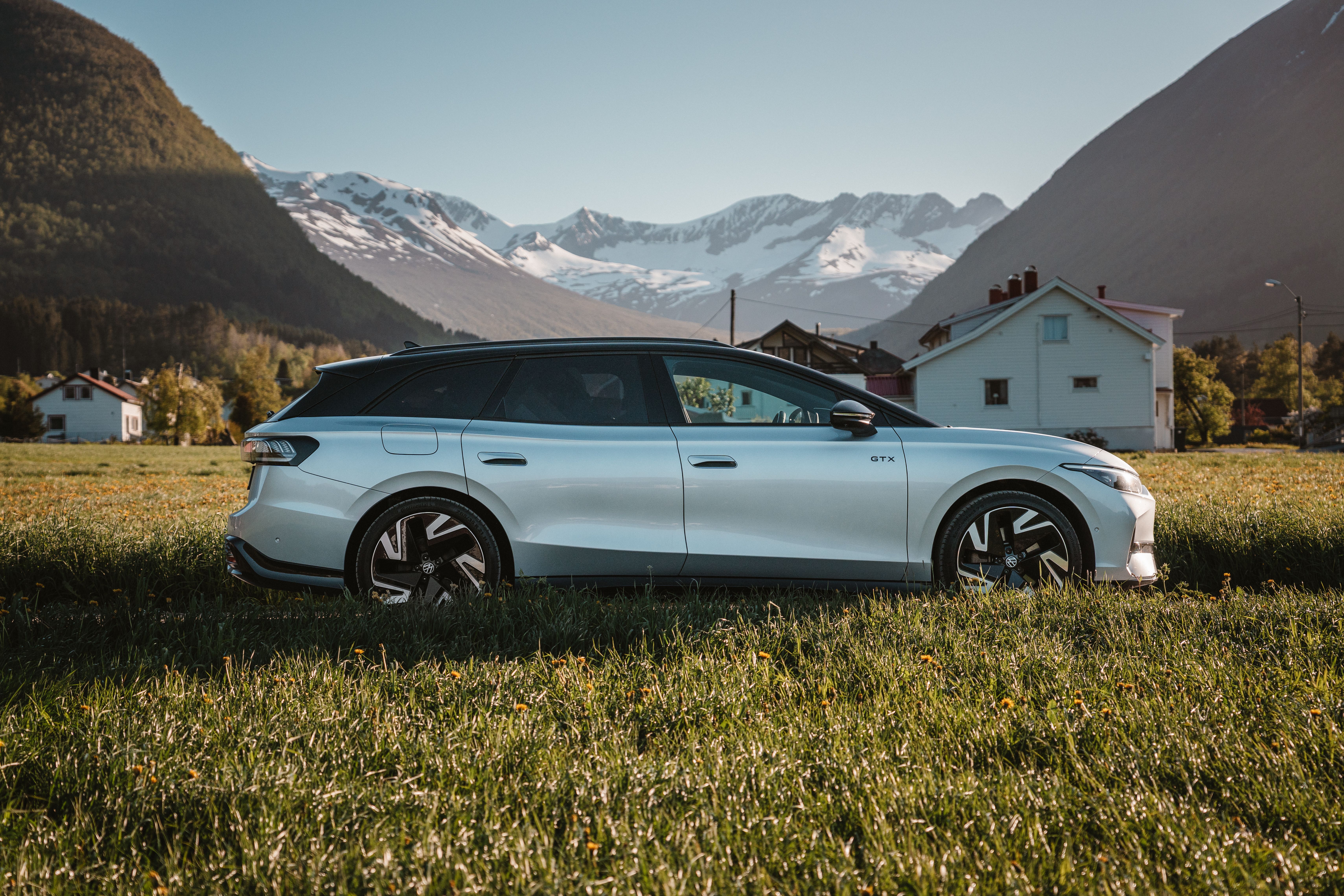 ID.7 Tourer GTX er en av markedets første elektriske stasjonsvogner.