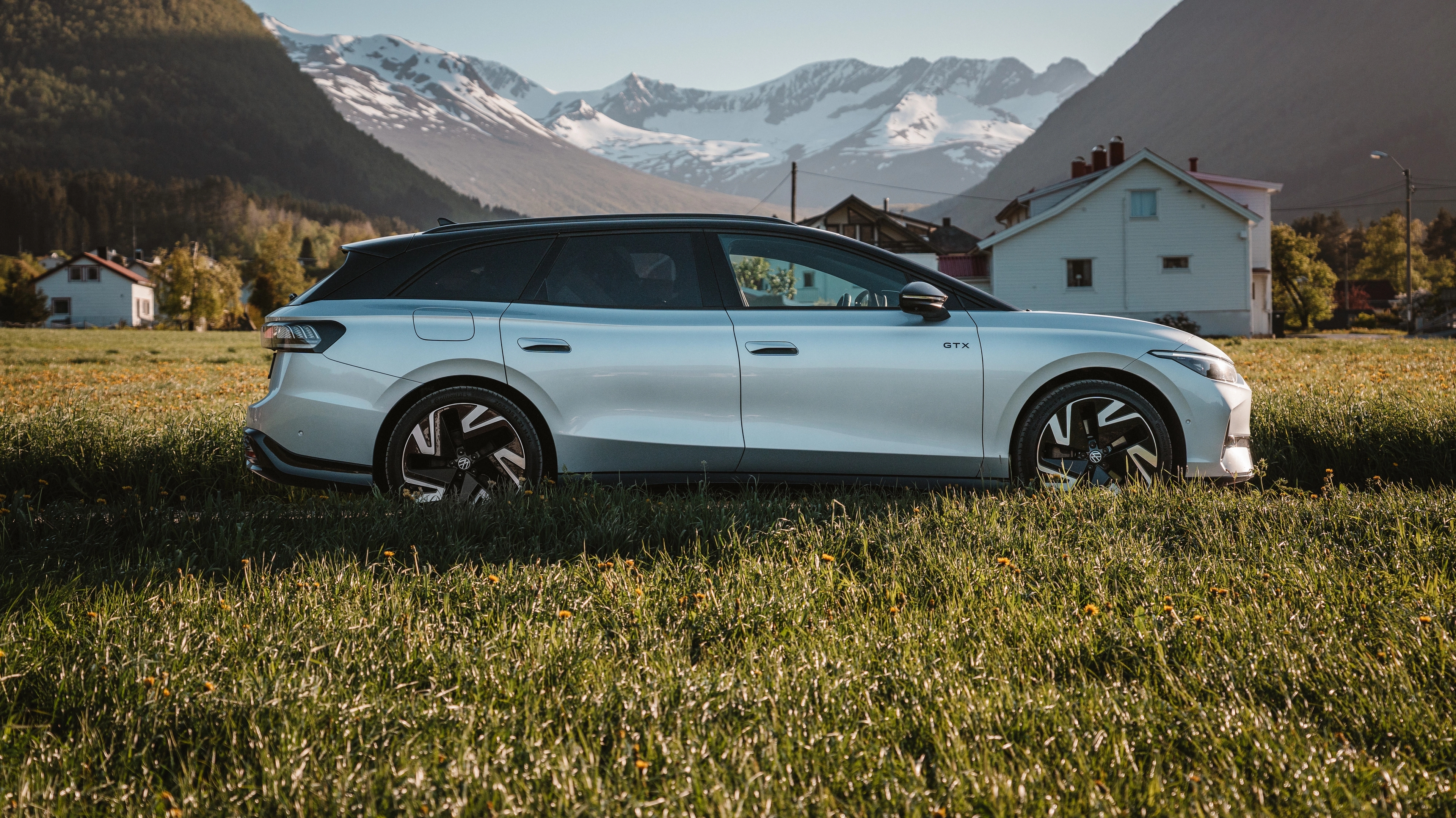 ID.7 Tourer GTX er en av markedets første elektriske stasjonsvogner.