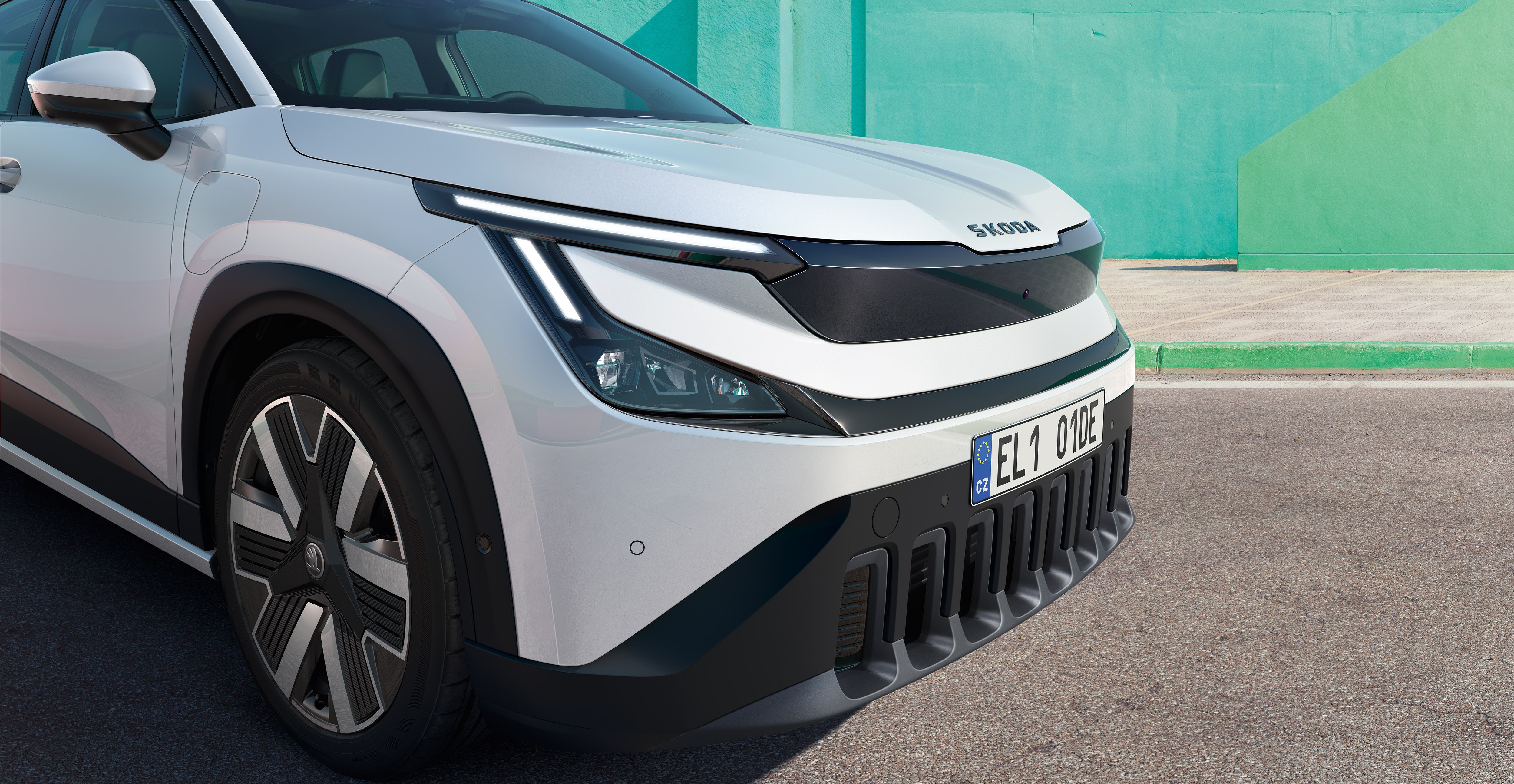 Epiq er den første serieproduserte Škoda-modellen som fullt ut tar i bruk merkets nye designspråk Modern Solid.