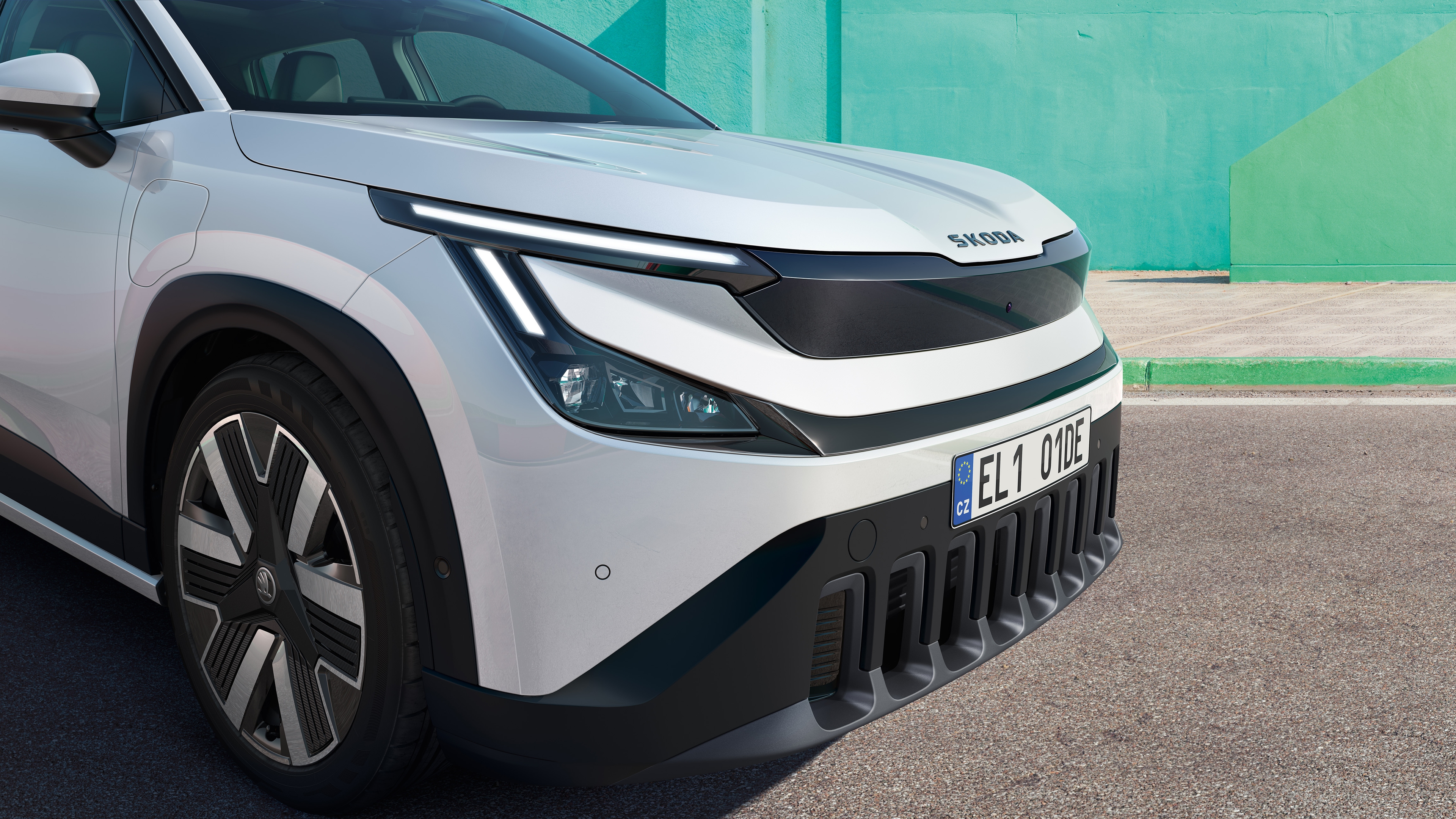 Epiq er den første serieproduserte Škoda-modellen som fullt ut tar i bruk merkets nye designspråk Modern Solid.