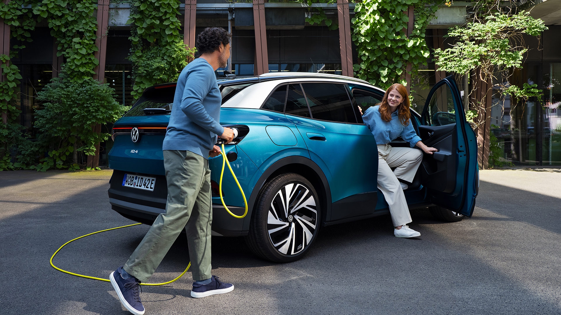 ID.4 klar for å lades.