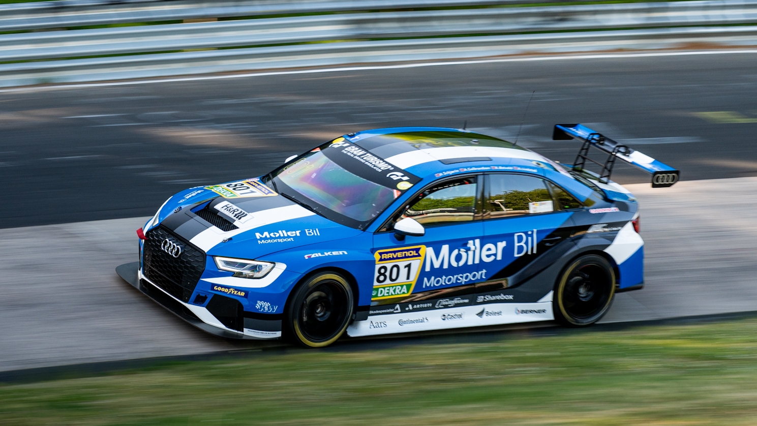 Bilde fra banen av Audien