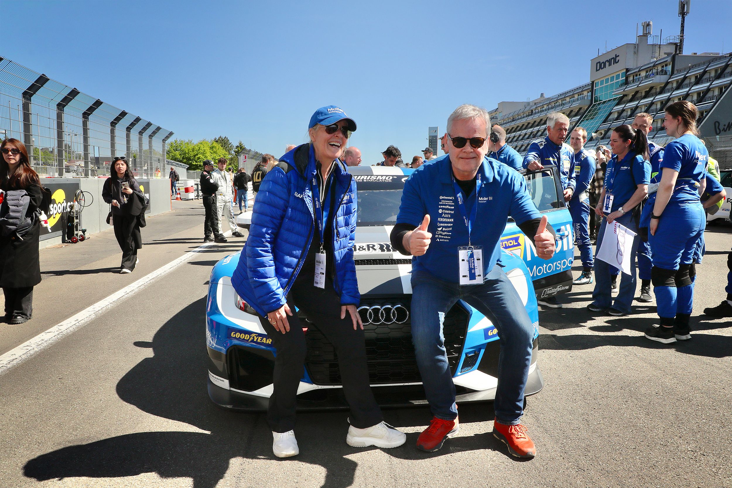 Morten Møller med på helgens løp.