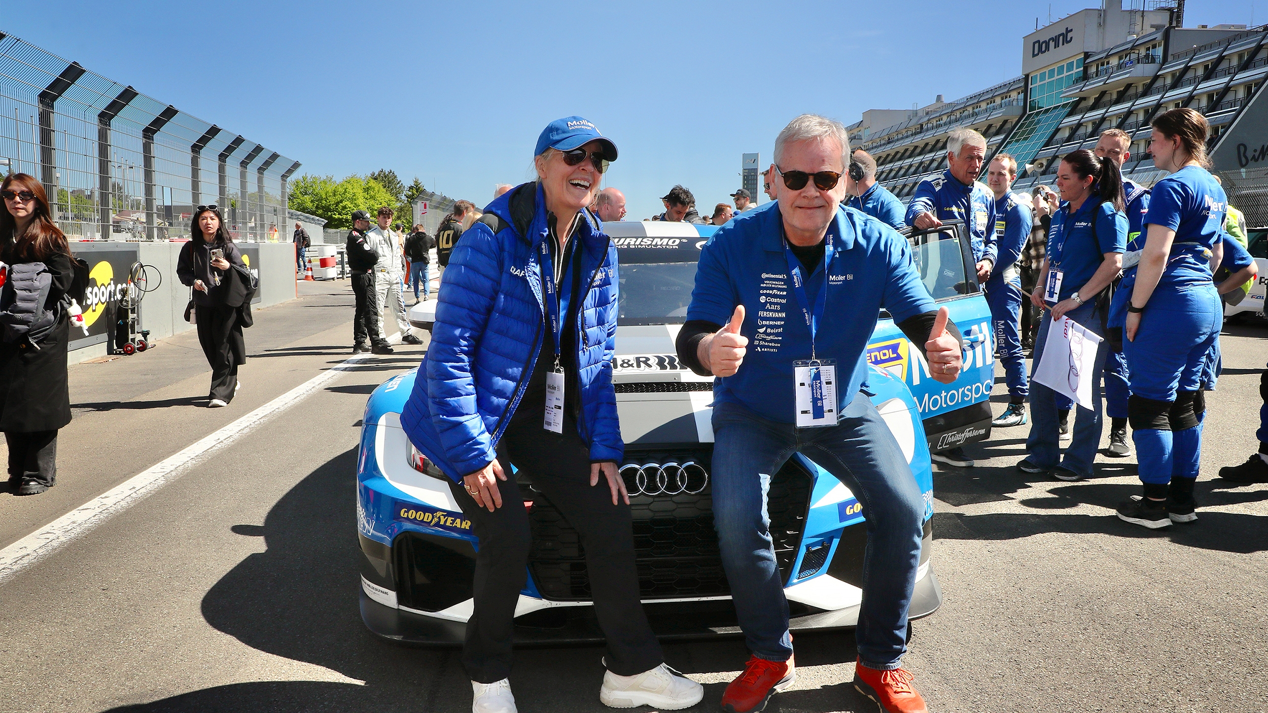 Morten Møller med på helgens løp.