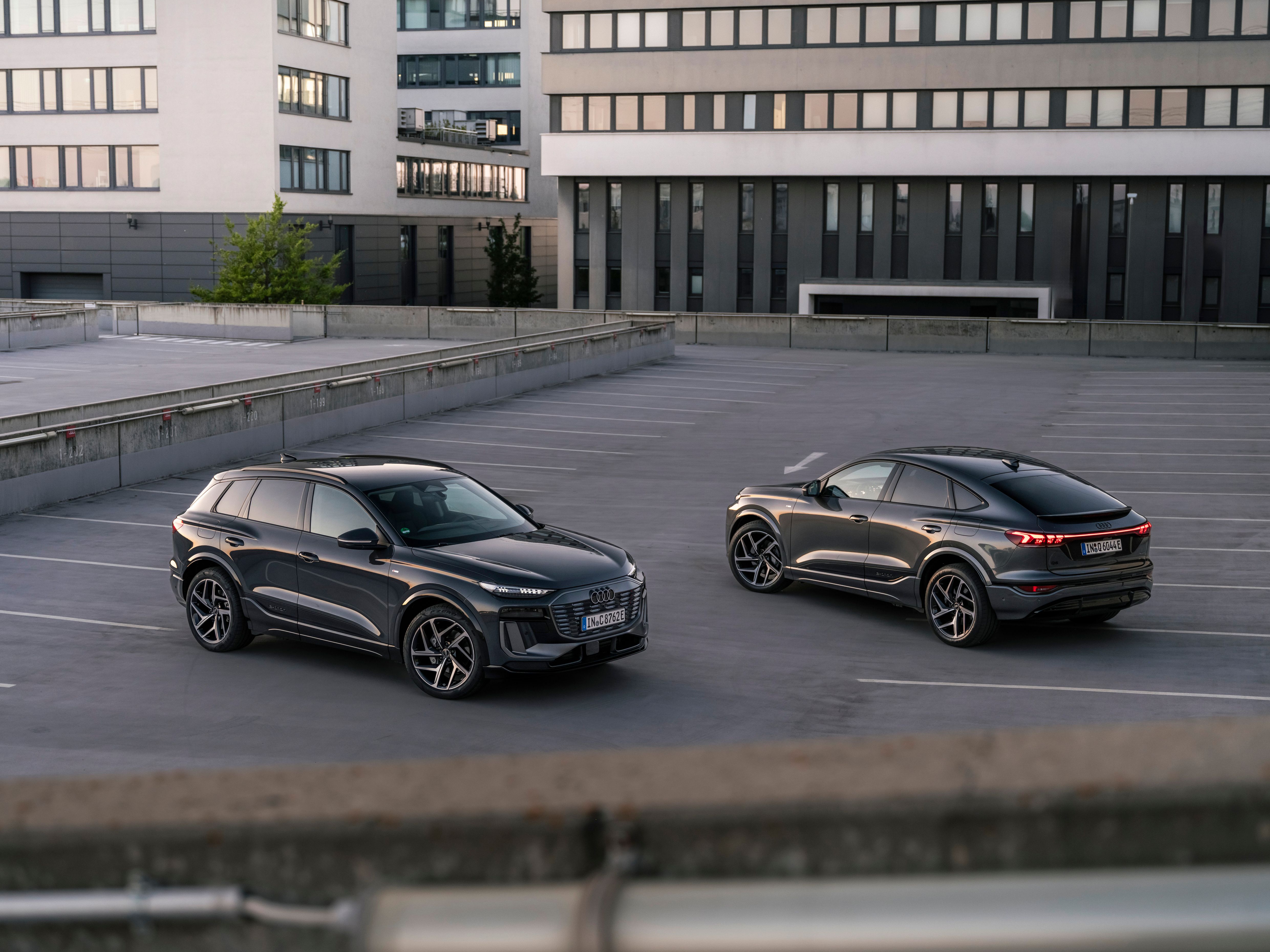 Q6 e-tron finnes både som SUV og Sportback.