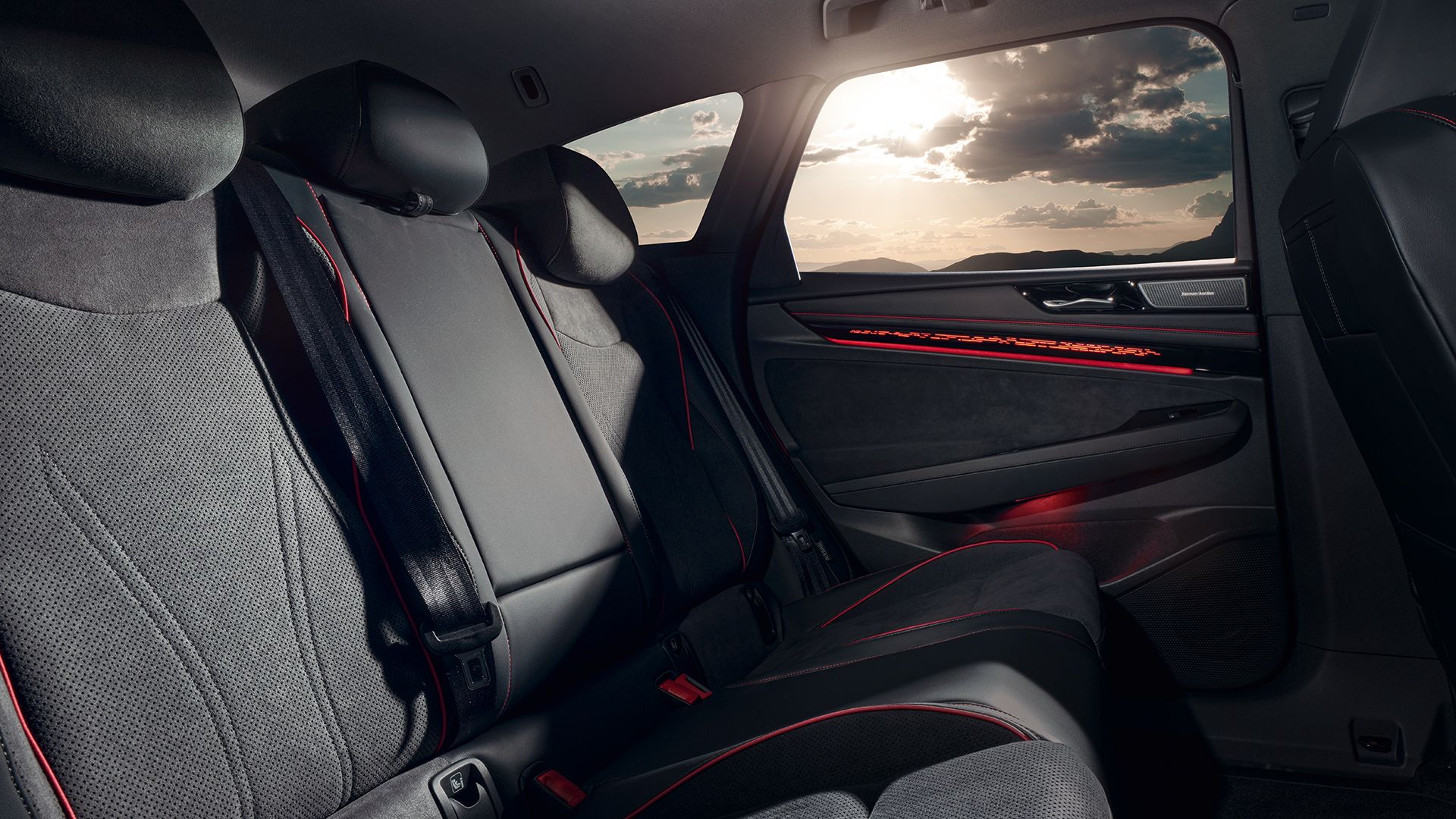 Her er baksetet i ID.7 Tourer.