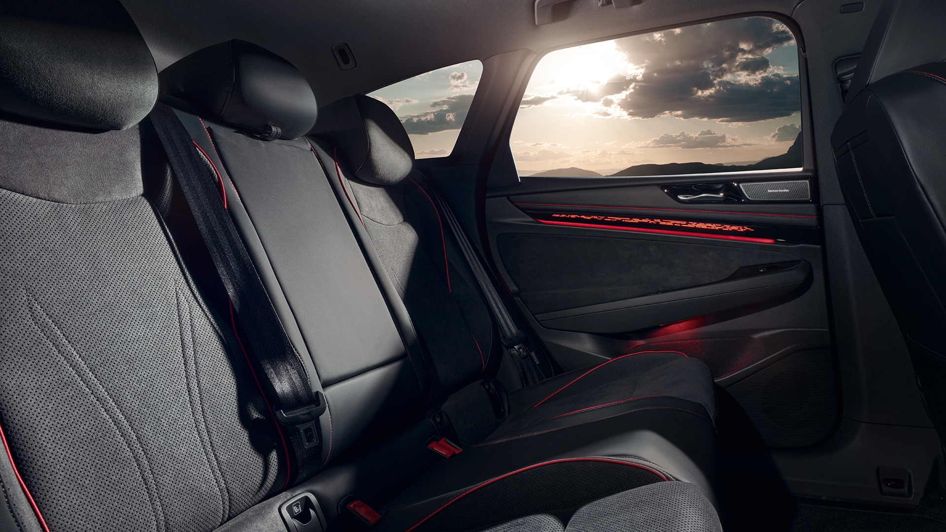 Her er baksetet i ID.7 Tourer.
