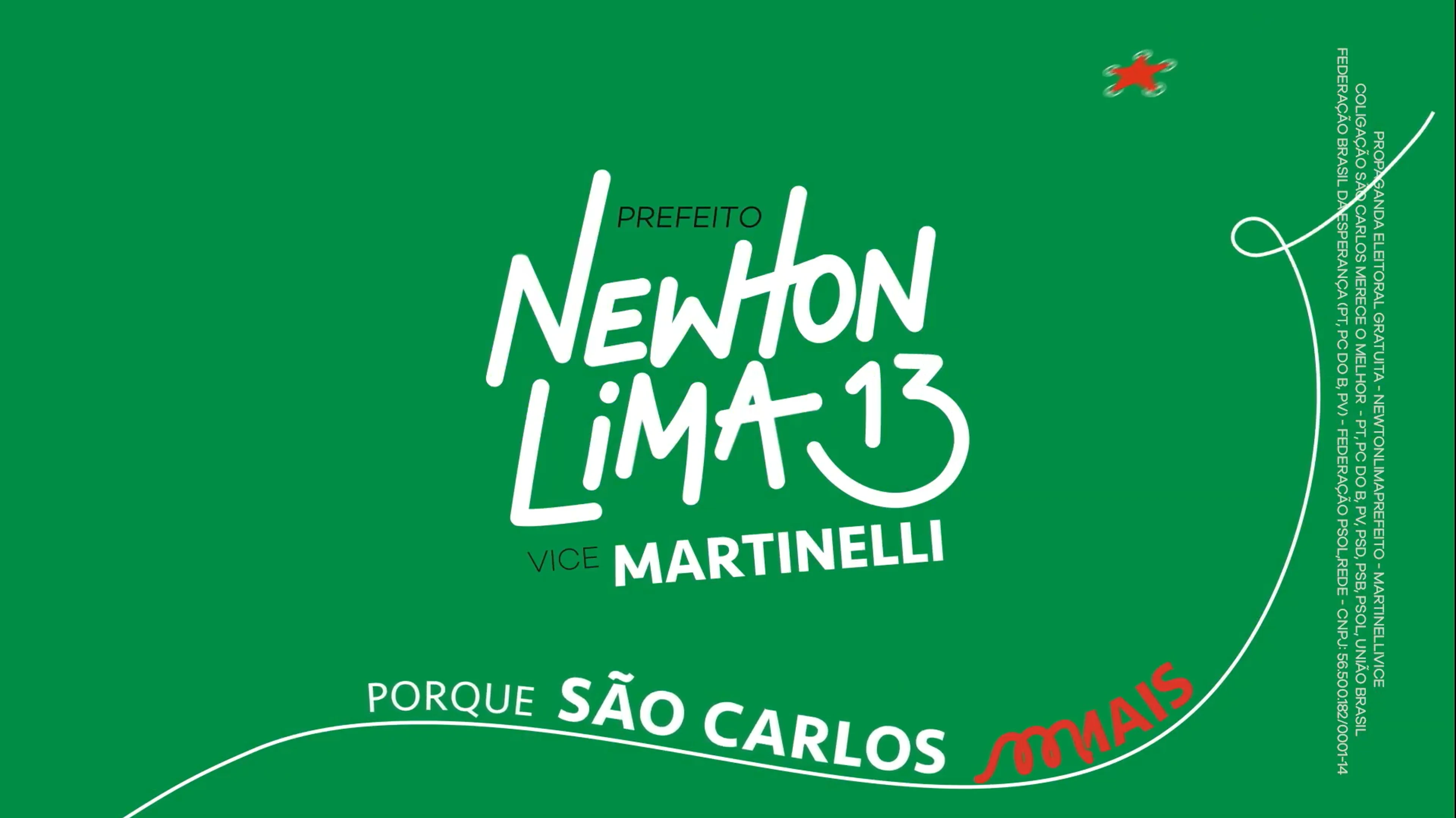 Campanha política - Prefeitura de São Carlos 