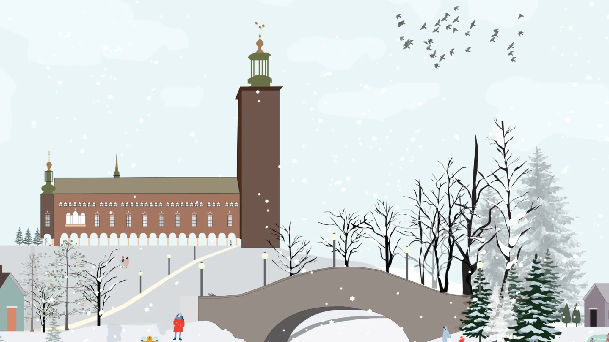 Illustration av Stockholm