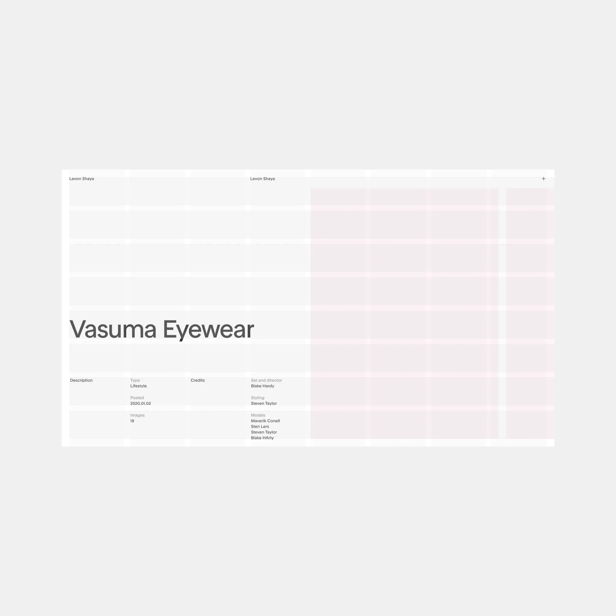Surfplatta som visar webbdesign