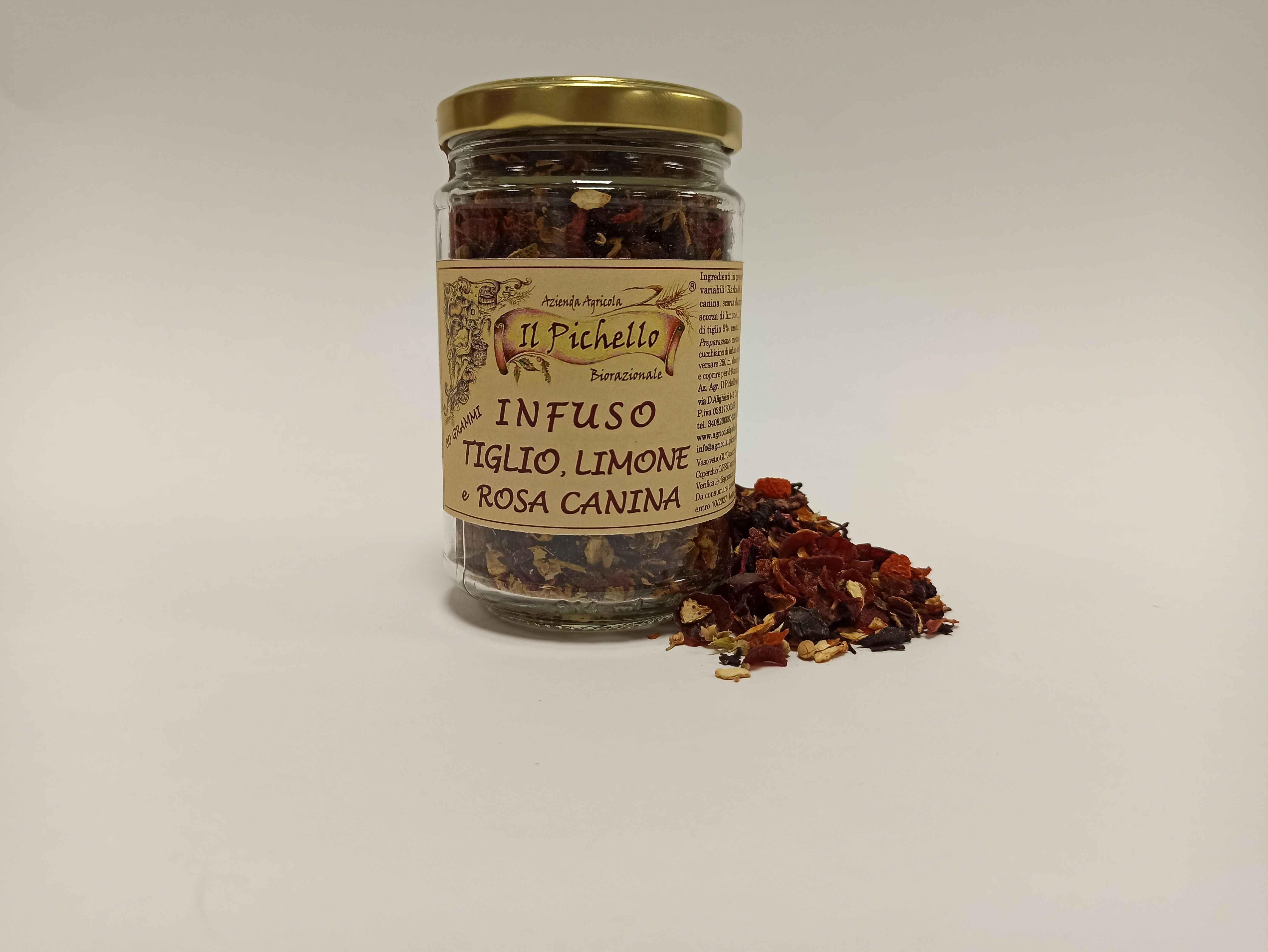 Infuso Tiglio, Limone E
rosa Canina