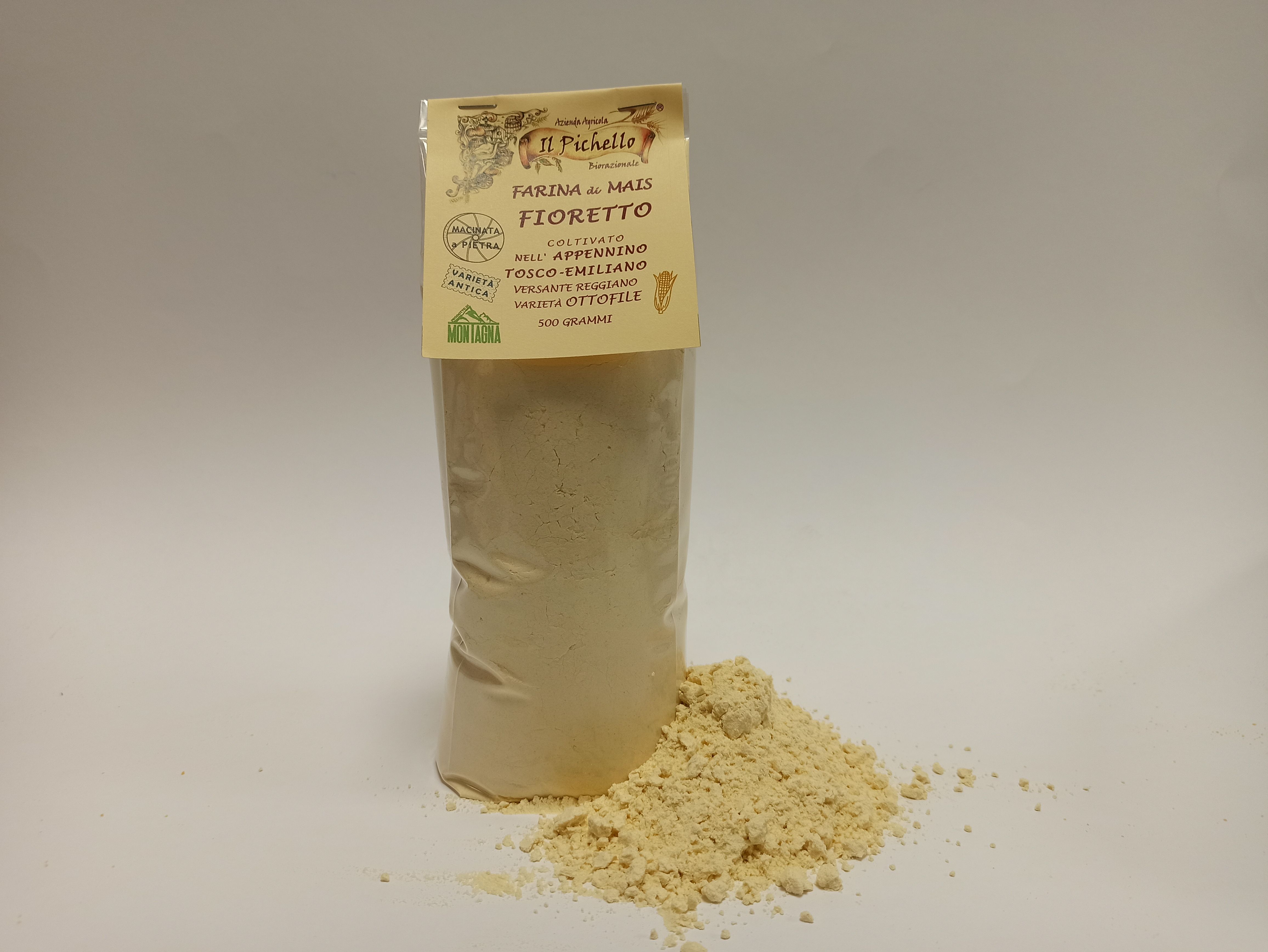 Farina Di Mais Fioretto biorazionale dell'Azienda Agricola Il Pichello - Cereali E Farine dall'Appennino Reggiano