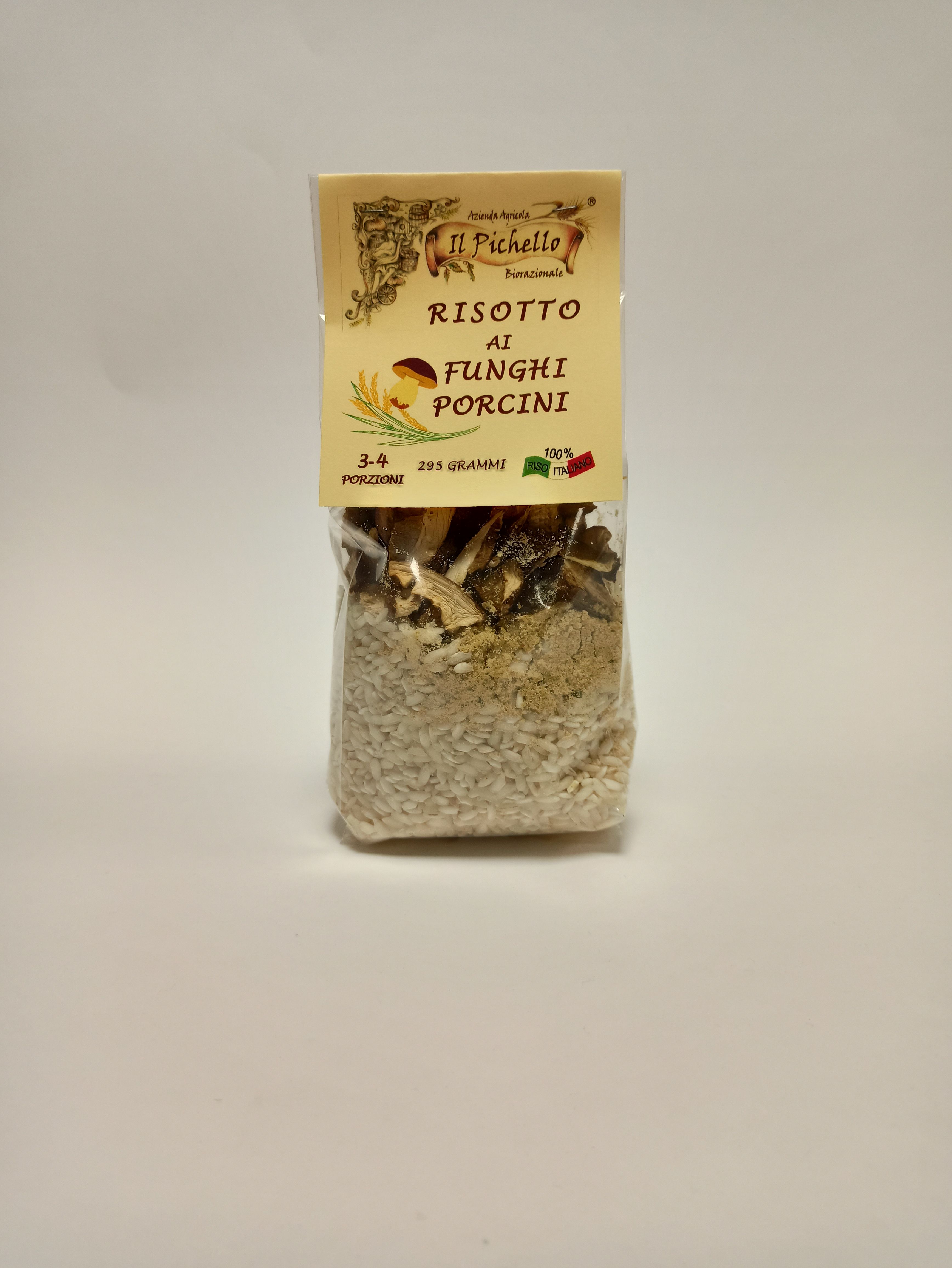 Risotto Ai Funghi Porcini biorazionale dell'Azienda Agricola Il Pichello - Zuppe E Risotti dall'Appennino Reggiano