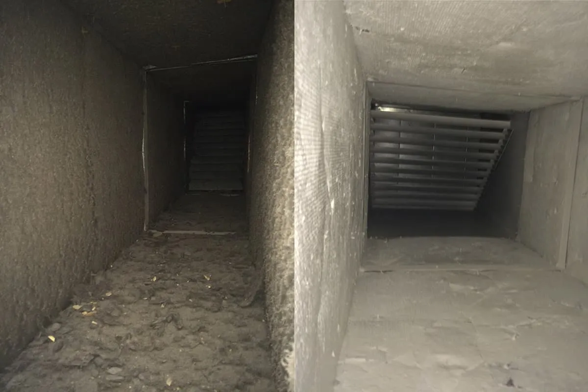 Image showing a clean vent and duct