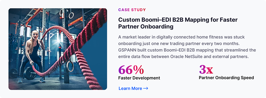 Custom Boomi-EDI B2B Mapping Achieves Faster Partner Onboarding