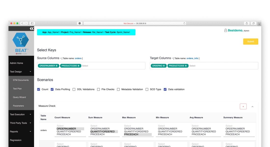 ETL Tool Integration