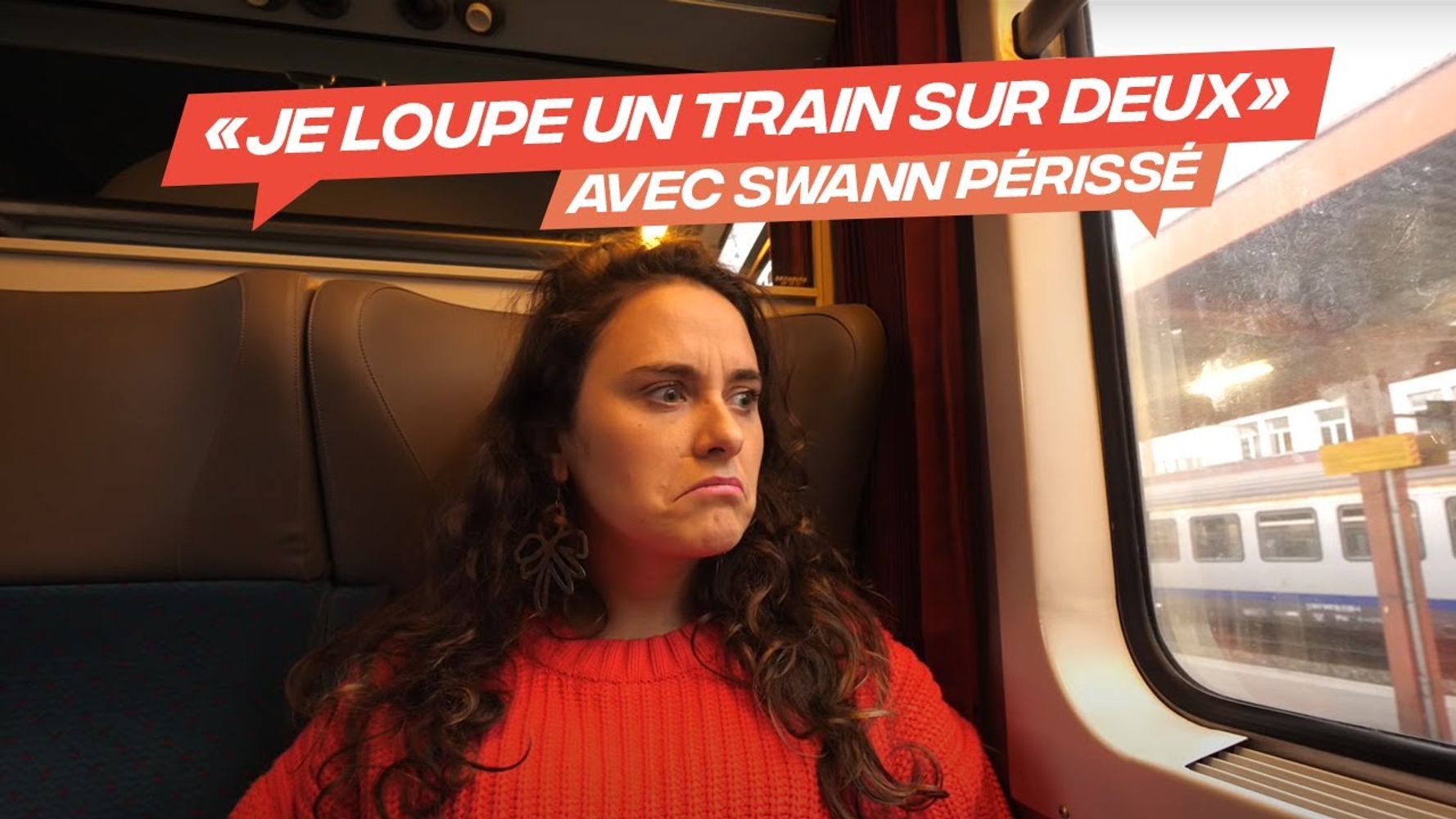 Travelling by train: a testimonial from comedian and youtuber Swann Périssé