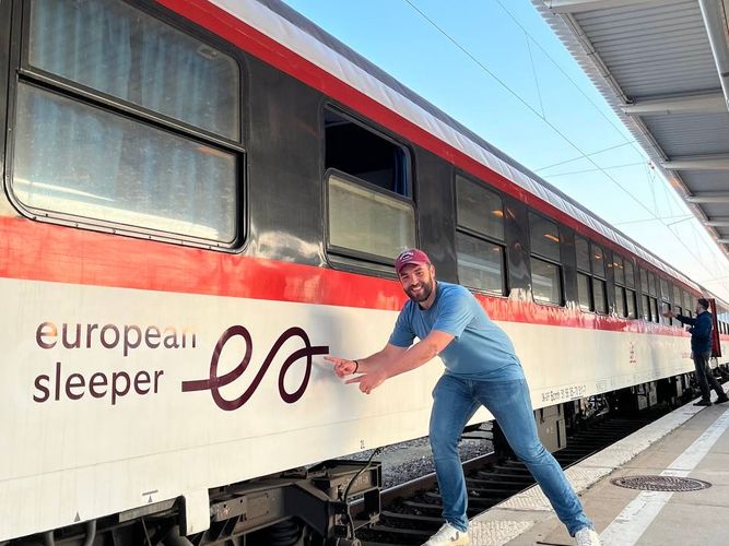 La compagnie European Sleeper lance son premier train de nuit Bruxelles-Prague