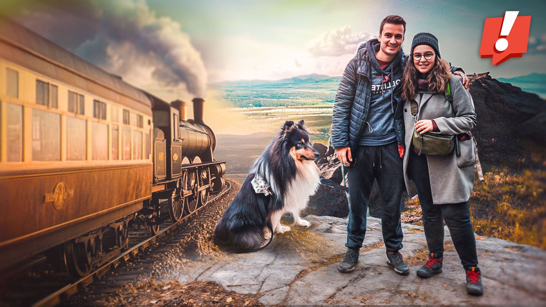 Voyager avec un animal en Europe : ils sont allés jusqu'à Stockholm en train avec leur chien