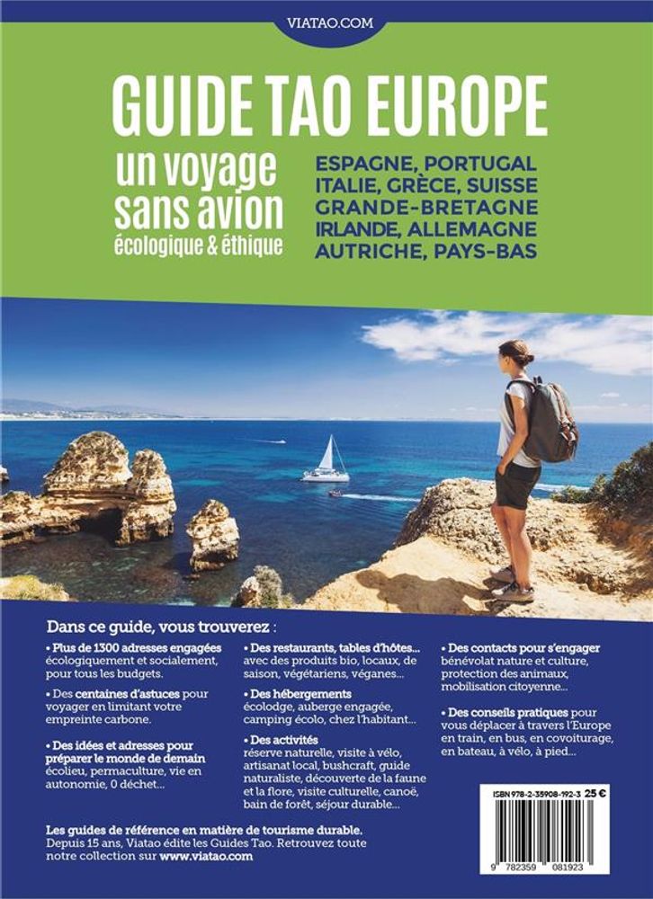 Guide Tao Europe un voyage sans avion