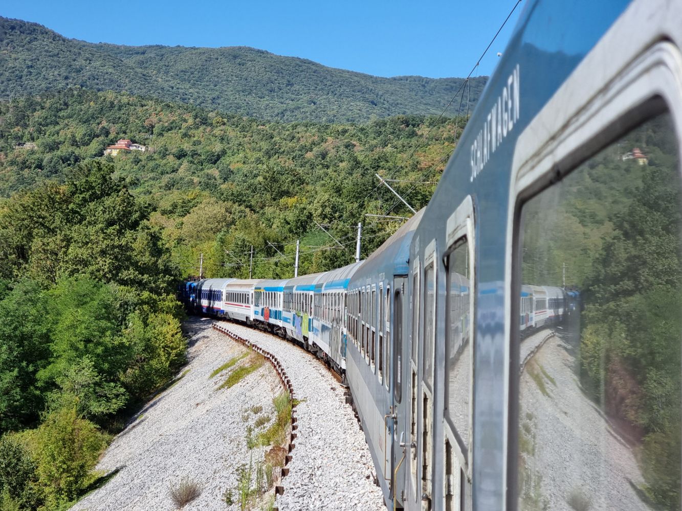 Paysages depuis le Retro Istria Express