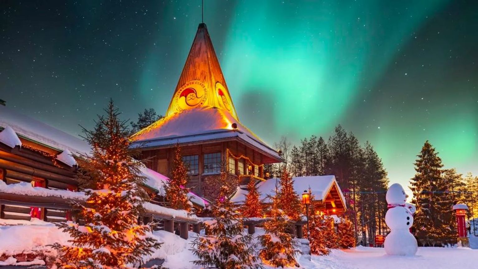 Le village du père Noël en Laponie finlandaise  — photo 1