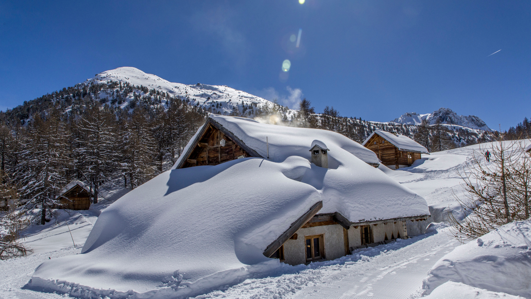 Le refuge sous la neige