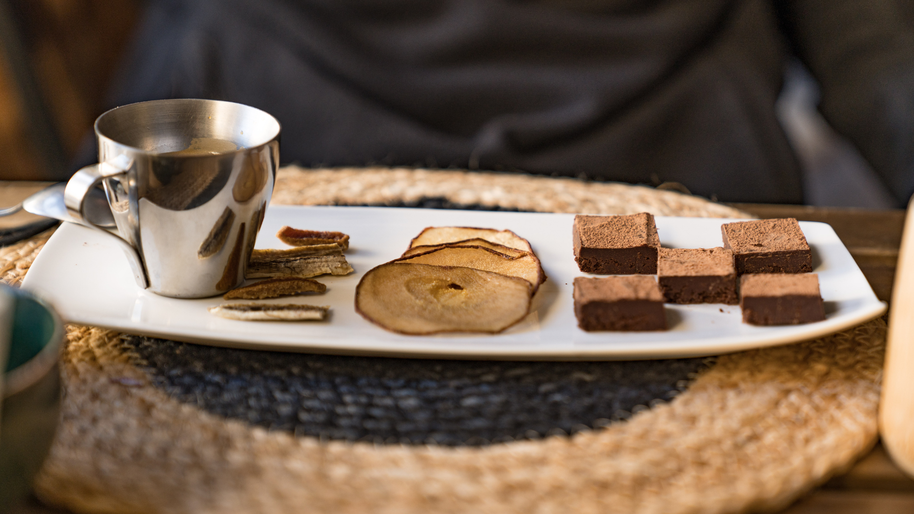 Un café gourmand du restaurant