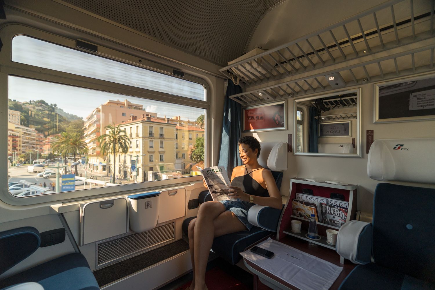 Italian Riviera Train Espresso Riviera : le nouveau train touristique entre Nice et Milan
