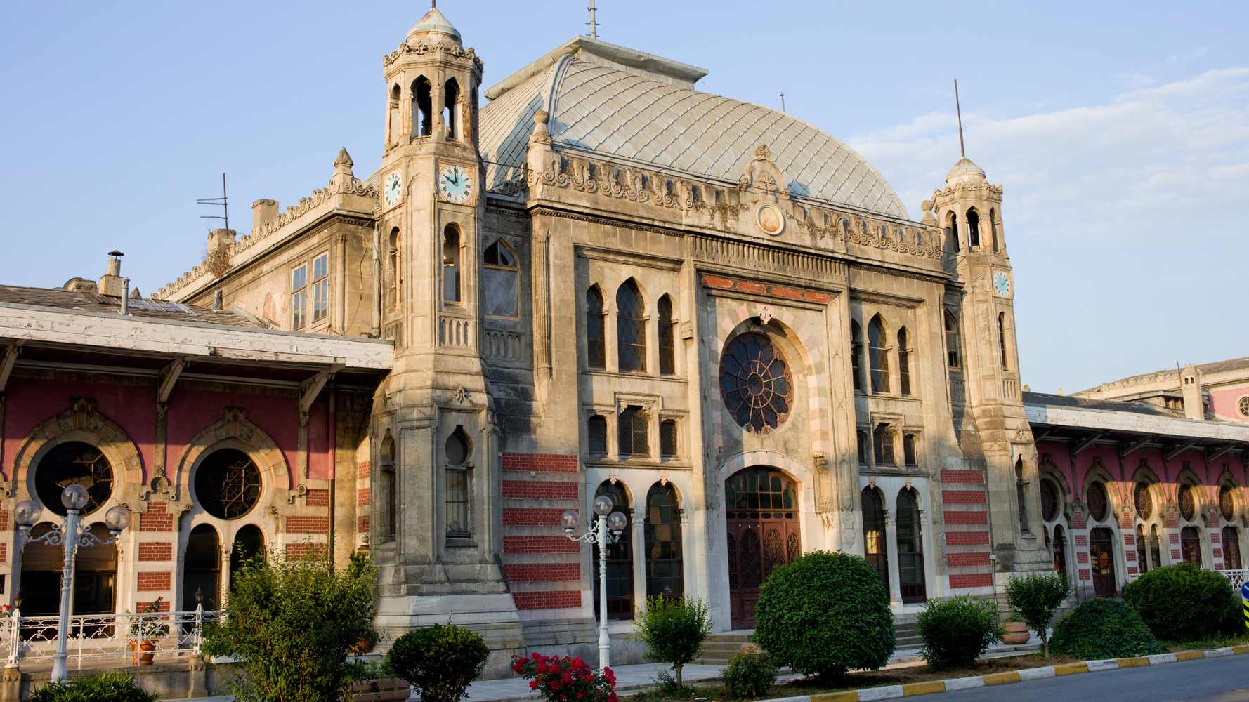 La gare Sirkeci, terminus de l'Orient Express à Istanbul (Turquie)