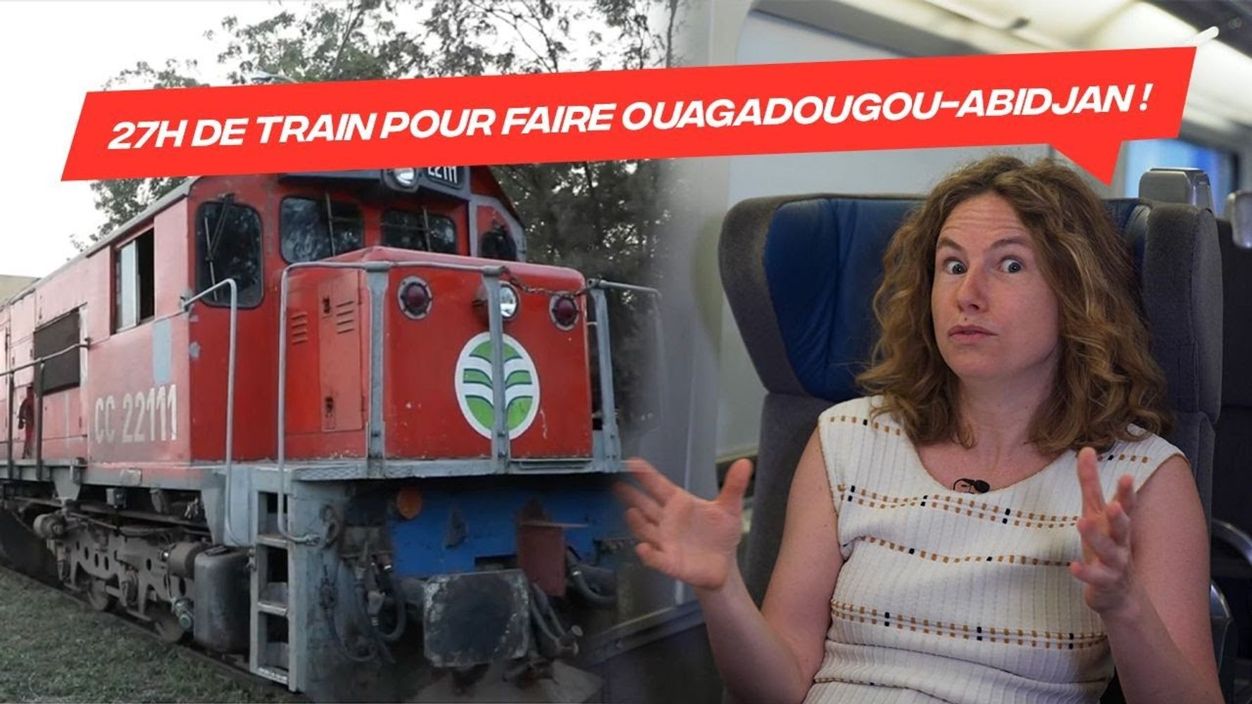 Voyager en train à travers le Burkina Faso et la Côte d'Ivoire : le récit d'Oriane