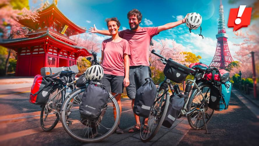 Voyage en train et à vélo : les conseils de Bertrand et Marion, de Paris à Tokyo sans avion