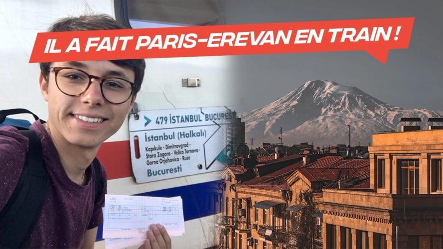 Découvrir l’Arménie en train : de Paris à Erevan avec Vincent