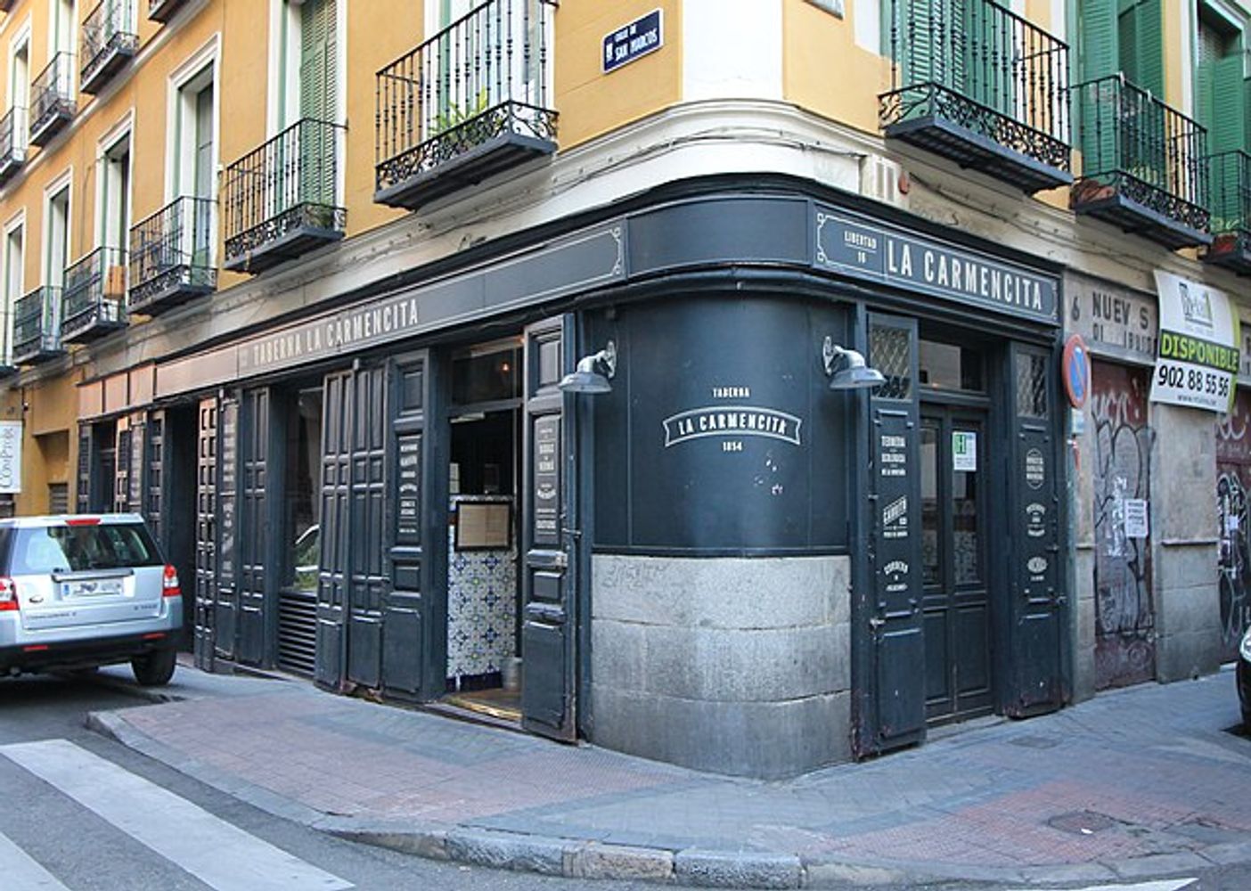 La façade de la Carmencita