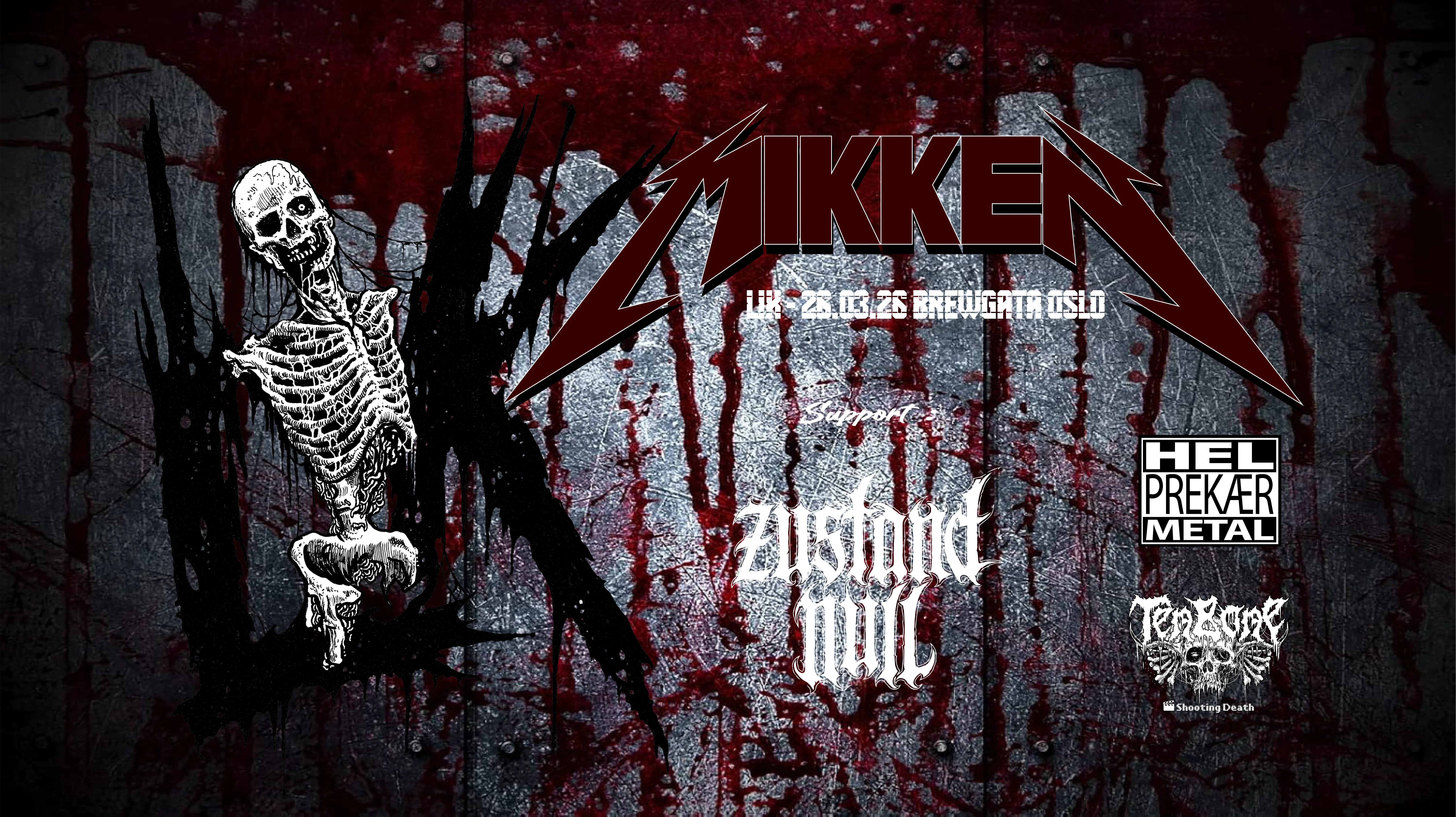 Mikken- LIK Necrofeeling over Europe Tour 2026
