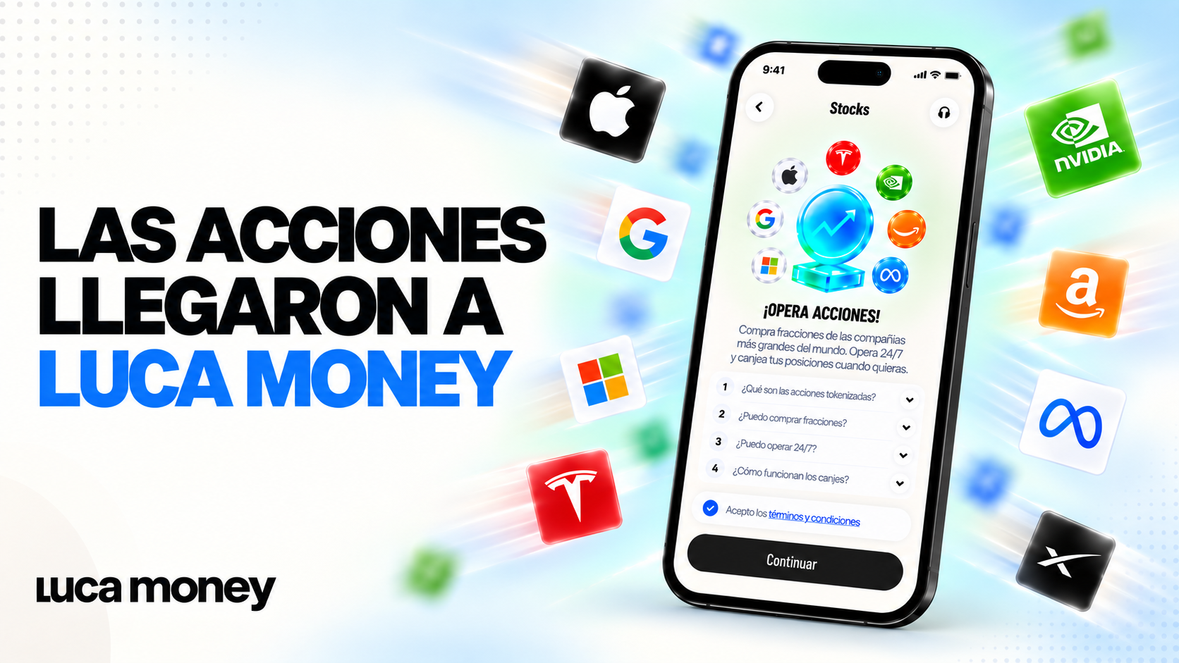 Acciones tokenizadas en Luca: invierte desde US$1, las 24 horas, los 7 días 🚀
