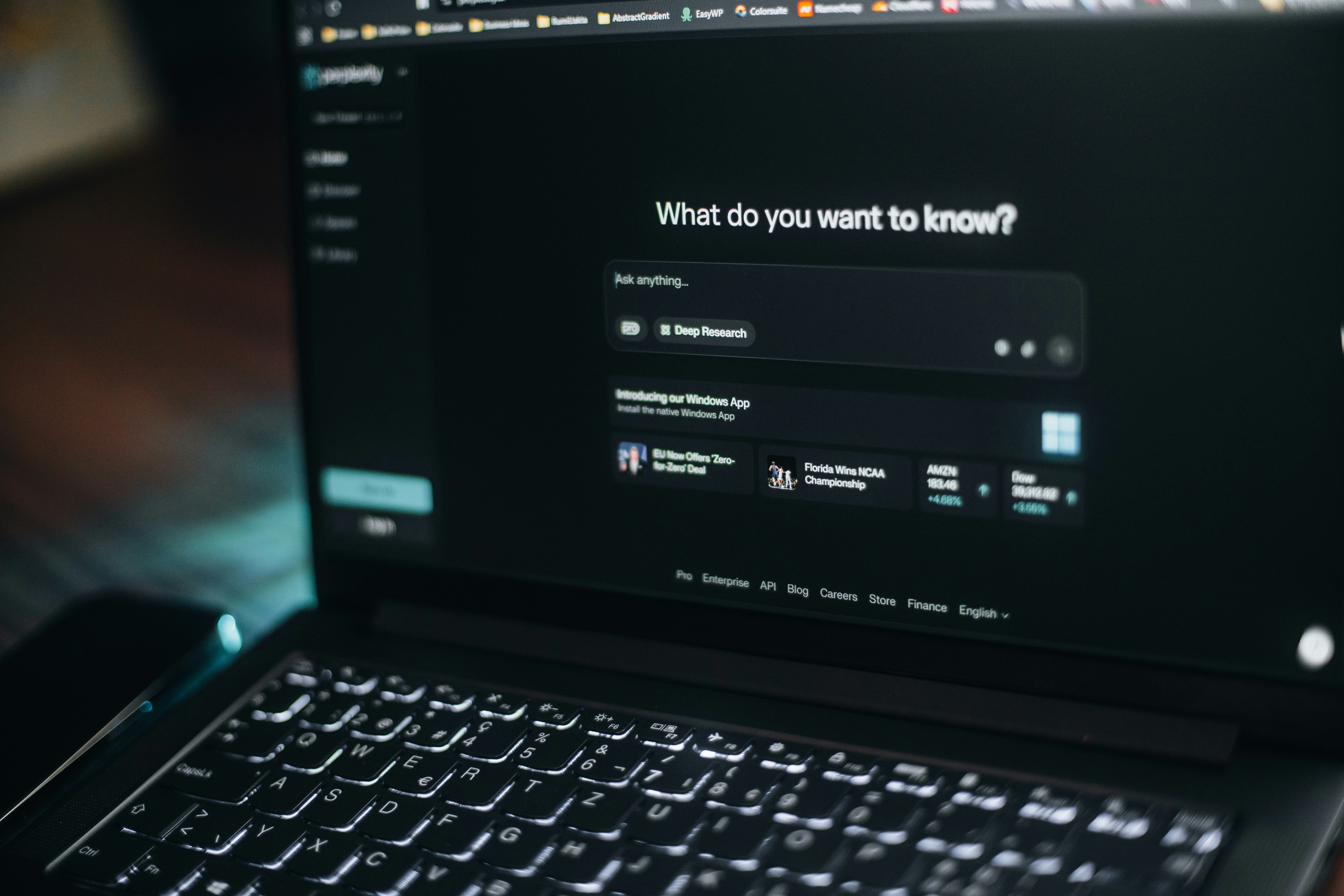 A laptop displaying a dark-mode search interface with the question "What do you want to know?", a backlit keyboard, and a phone beside it.​​​​‌﻿‍﻿​‍​‍‌‍﻿﻿‌﻿​‍‌‍‍‌‌‍‌﻿‌‍‍‌‌‍﻿‍​‍​‍​﻿‍‍​‍​‍‌﻿​﻿‌‍​‌‌‍﻿‍‌‍‍‌‌﻿‌​‌﻿‍‌​‍﻿‍‌‍‍‌‌‍﻿﻿​‍​‍​‍﻿​​‍​‍‌‍‍​‌﻿​‍‌‍‌‌‌‍‌‍​‍​‍​﻿‍‍​‍​‍​‍﻿﻿‌﻿​﻿‌﻿‌​‌﻿‌‌‌‍‌​‌‍‍‌‌‍﻿﻿​‍﻿﻿‌‍‍‌‌‍﻿‍‌﻿‌​‌‍‌‌‌‍﻿‍‌﻿‌​​‍﻿﻿‌‍‌‌‌‍‌​‌‍‍‌‌﻿‌​​‍﻿﻿‌‍﻿‌‌‍﻿﻿‌‍‌​‌‍‌‌​﻿﻿‌‌﻿​​‌﻿​‍‌‍‌‌‌﻿​﻿‌‍‌‌‌‍﻿‍‌﻿‌​‌‍​‌‌﻿‌​‌‍‍‌‌‍﻿﻿‌‍﻿‍​﻿‍﻿‌‍‍‌‌‍‌​​﻿﻿‌​﻿‌﻿‌‍​‌‌‍​‍​﻿‌‌‌‍​‌‌‍​﻿​﻿​﻿‌‍‌‍​‍﻿‌​﻿‌‍​﻿‌‌‌‍‌​​﻿‌‌​‍﻿‌​﻿‌​​﻿‌‌​﻿‌​​﻿‍‌​‍﻿‌​﻿‍​​﻿‌﻿‌‍​‌‌‍‌​​‍﻿‌​﻿​​​﻿‌‍‌‍‌​​﻿‍‌​﻿‍‌​﻿‌​‌‍​﻿​﻿‌‍‌‍​﻿​﻿‌﻿​﻿‌​​﻿‌﻿​﻿‍﻿‌﻿‌​‌﻿‍‌‌﻿​​‌‍‌‌​﻿﻿‌‌﻿​​‌‍﻿﻿‌﻿​﻿‌﻿‌​​﻿‍﻿‌﻿​​‌‍​‌‌﻿‌​‌‍‍​​﻿﻿‌‌‍​﻿‌‍﻿﻿‌﻿‌‍‌‍‌‌‌﻿​‍‌​‍‌‌‍﻿‌‌‍​‌‌‍‌﻿‌‍‌‌​‍﻿‍‌‍​‌‌‍﻿​‌﻿‌​​﻿﻿﻿‌‍​‍‌‍​‌‌﻿​﻿‌‍‌‌‌‌‌‌‌﻿​‍‌‍﻿​​﻿﻿‌​‍‌‌​﻿​‍‌​‌‍‌﻿​﻿‌﻿‌​‌﻿‌‌‌‍‌​‌‍‍‌‌‍﻿﻿​‍‌‍‌‍‍‌‌‍‌​​﻿﻿‌​﻿‌﻿‌‍​‌‌‍​‍​﻿‌‌‌‍​‌‌‍​﻿​﻿​﻿‌‍‌‍​‍﻿‌​﻿‌‍​﻿‌‌‌‍‌​​﻿‌‌​‍﻿‌​﻿‌​​﻿‌‌​﻿‌​​﻿‍‌​‍﻿‌​﻿‍​​﻿‌﻿‌‍​‌‌‍‌​​‍﻿‌​﻿​​​﻿‌‍‌‍‌​​﻿‍‌​﻿‍‌​﻿‌​‌‍​﻿​﻿‌‍‌‍​﻿​﻿‌﻿​﻿‌​​﻿‌﻿​‍‌‍‌﻿‌​‌﻿‍‌‌﻿​​‌‍‌‌​﻿﻿‌‌﻿​​‌‍﻿﻿‌﻿​﻿‌﻿‌​​‍‌‍‌﻿​​‌‍​‌‌﻿‌​‌‍‍​​﻿﻿‌‌‍​﻿‌‍﻿﻿‌﻿‌‍‌‍‌‌‌﻿​‍‌​‍‌‌‍﻿‌‌‍​‌‌‍‌﻿‌‍‌‌​‍﻿‍‌‍​‌‌‍﻿​‌﻿‌​​‍‌‍‌﻿​​‌‍‌‌‌﻿​‍‌﻿​﻿‌﻿​​‌‍‌‌‌‍​﻿‌﻿‌​‌‍‍‌‌﻿‌‍‌‍‌‌​﻿﻿‌‌﻿​​‌﻿‌‌‌‍​‍‌‍﻿​‌‍‍‌‌﻿​﻿‌‍‍​‌‍‌‌‌‍‌​​‍​‍‌﻿﻿‌