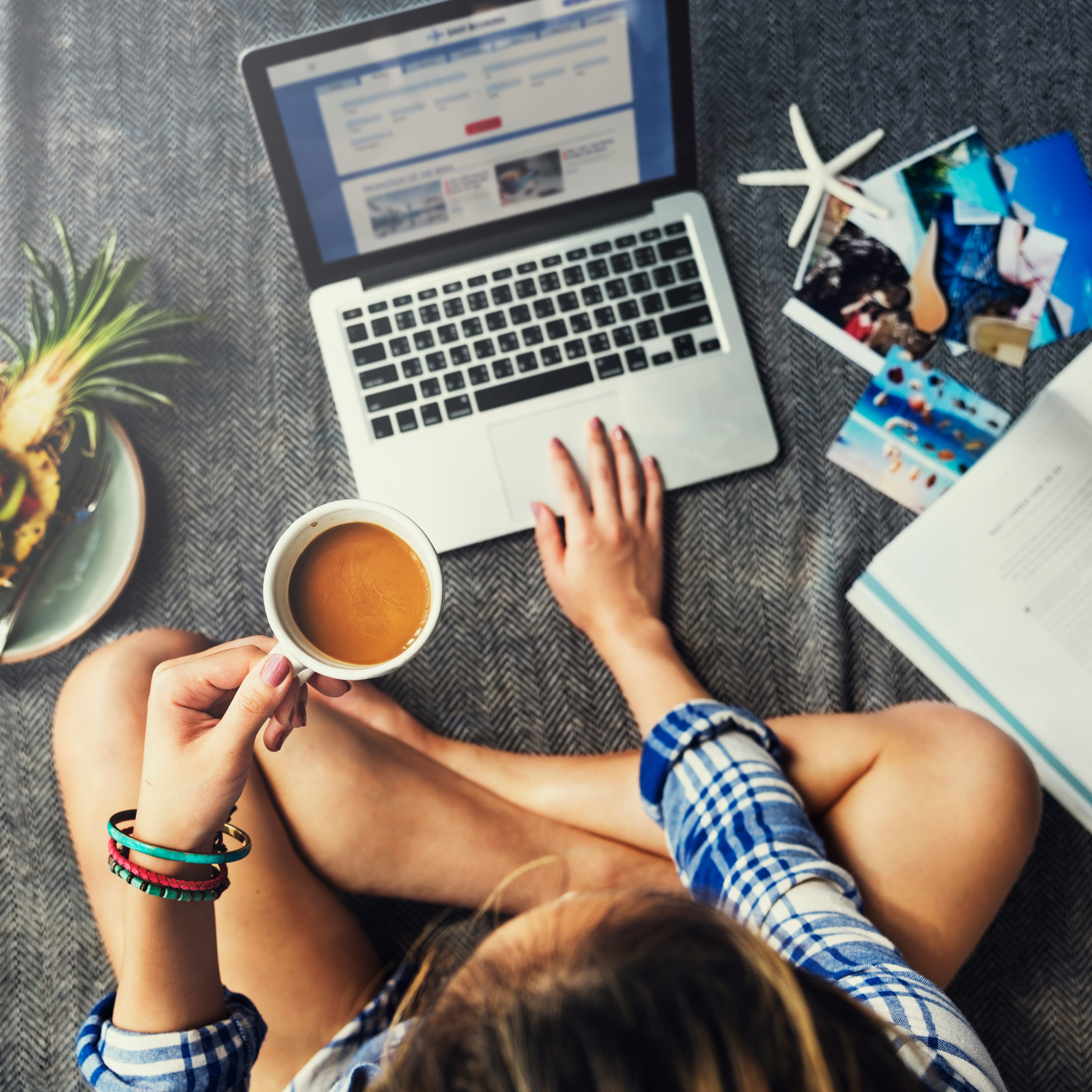 Overhead view of a person planning travel on a laptop, holding coffee, with beach photos, a starfish, and pineapple nearby.​​​​‌﻿‍﻿​‍​‍‌‍﻿﻿‌﻿​‍‌‍‍‌‌‍‌﻿‌‍‍‌‌‍﻿‍​‍​‍​﻿‍‍​‍​‍‌﻿​﻿‌‍​‌‌‍﻿‍‌‍‍‌‌﻿‌​‌﻿‍‌​‍﻿‍‌‍‍‌‌‍﻿﻿​‍​‍​‍﻿​​‍​‍‌‍‍​‌﻿​‍‌‍‌‌‌‍‌‍​‍​‍​﻿‍‍​‍​‍​‍﻿﻿‌﻿​﻿‌﻿‌​‌﻿‌‌‌‍‌​‌‍‍‌‌‍﻿﻿​‍﻿﻿‌‍‍‌‌‍﻿‍‌﻿‌​‌‍‌‌‌‍﻿‍‌﻿‌​​‍﻿﻿‌‍‌‌‌‍‌​‌‍‍‌‌﻿‌​​‍﻿﻿‌‍﻿‌‌‍﻿﻿‌‍‌​‌‍‌‌​﻿﻿‌‌﻿​​‌﻿​‍‌‍‌‌‌﻿​﻿‌‍‌‌‌‍﻿‍‌﻿‌​‌‍​‌‌﻿‌​‌‍‍‌‌‍﻿﻿‌‍﻿‍​﻿‍﻿‌‍‍‌‌‍‌​​﻿﻿‌​﻿​​​﻿​‌‌‍‌‌​﻿​​​﻿‍​​﻿‌​​﻿‌﻿​﻿‌‌​‍﻿‌​﻿‍‌‌‍‌‌‌‍‌‌​﻿​‍​‍﻿‌​﻿‌​‌‍​﻿​﻿‌‌‌‍​﻿​‍﻿‌‌‍​‍‌‍‌‌​﻿‌﻿​﻿​﻿​‍﻿‌‌‍‌‍​﻿‌‍‌‍​‍‌‍​﻿‌‍‌‍​﻿​﻿​﻿‌‍‌‍‌‌​﻿‌​‌‍‌‌‌‍‌​​﻿‍​​﻿‍﻿‌﻿‌​‌﻿‍‌‌﻿​​‌‍‌‌​﻿﻿‌‌﻿​​‌‍﻿﻿‌﻿​﻿‌﻿‌​​﻿‍﻿‌﻿​​‌‍​‌‌﻿‌​‌‍‍​​﻿﻿‌‌‍​﻿‌‍﻿﻿‌﻿‌‍‌‍‌‌‌﻿​‍‌​‍‌‌‍﻿‌‌‍​‌‌‍‌﻿‌‍‌‌​‍﻿‍‌‍​‌‌‍﻿​‌﻿‌​​﻿﻿﻿‌‍​‍‌‍​‌‌﻿​﻿‌‍‌‌‌‌‌‌‌﻿​‍‌‍﻿​​﻿﻿‌​‍‌‌​﻿​‍‌​‌‍‌﻿​﻿‌﻿‌​‌﻿‌‌‌‍‌​‌‍‍‌‌‍﻿﻿​‍‌‍‌‍‍‌‌‍‌​​﻿﻿‌​﻿​​​﻿​‌‌‍‌‌​﻿​​​﻿‍​​﻿‌​​﻿‌﻿​﻿‌‌​‍﻿‌​﻿‍‌‌‍‌‌‌‍‌‌​﻿​‍​‍﻿‌​﻿‌​‌‍​﻿​﻿‌‌‌‍​﻿​‍﻿‌‌‍​‍‌‍‌‌​﻿‌﻿​﻿​﻿​‍﻿‌‌‍‌‍​﻿‌‍‌‍​‍‌‍​﻿‌‍‌‍​﻿​﻿​﻿‌‍‌‍‌‌​﻿‌​‌‍‌‌‌‍‌​​﻿‍​​‍‌‍‌﻿‌​‌﻿‍‌‌﻿​​‌‍‌‌​﻿﻿‌‌﻿​​‌‍﻿﻿‌﻿​﻿‌﻿‌​​‍‌‍‌﻿​​‌‍​‌‌﻿‌​‌‍‍​​﻿﻿‌‌‍​﻿‌‍﻿﻿‌﻿‌‍‌‍‌‌‌﻿​‍‌​‍‌‌‍﻿‌‌‍​‌‌‍‌﻿‌‍‌‌​‍﻿‍‌‍​‌‌‍﻿​‌﻿‌​​‍‌‍‌﻿​​‌‍‌‌‌﻿​‍‌﻿​﻿‌﻿​​‌‍‌‌‌‍​﻿‌﻿‌​‌‍‍‌‌﻿‌‍‌‍‌‌​﻿﻿‌‌﻿​​‌﻿‌‌‌‍​‍‌‍﻿​‌‍‍‌‌﻿​﻿‌‍‍​‌‍‌‌‌‍‌​​‍​‍‌﻿﻿‌