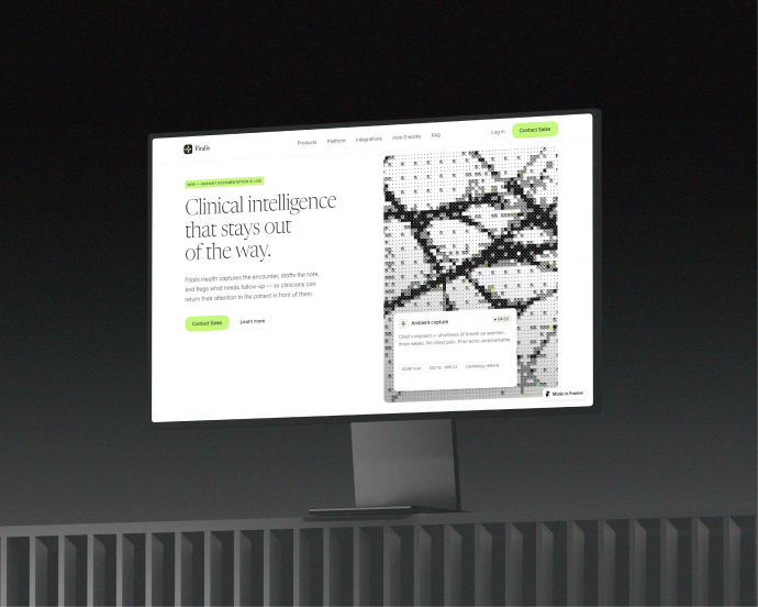 Fitalis Framer template preview