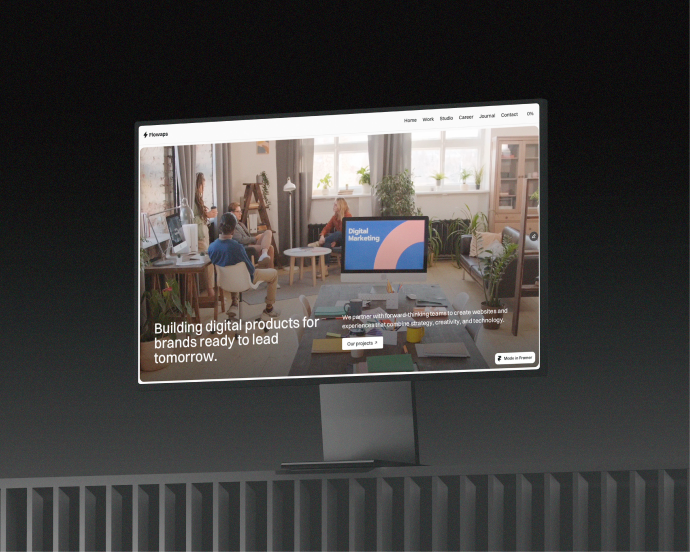 Flowaps Framer template preview