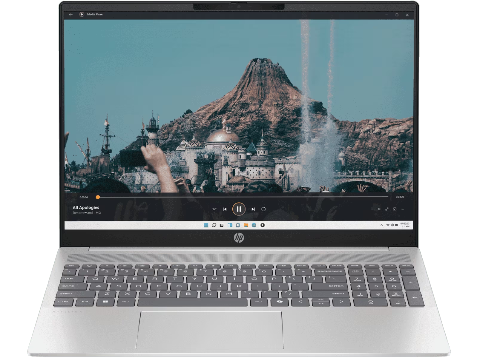 HP Pavilion 40.6 cm (16) Laptop 16-ag0019AU, Silver
