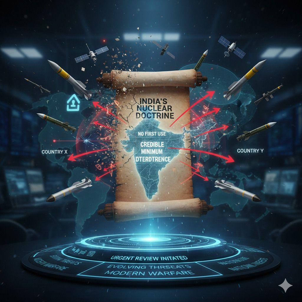 "India Must Update Its Nuclear Doctrine"