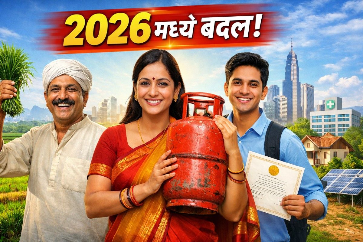 2026 मध्ये बदलणार काय? केंद्र सरकारच्या 5 मोठ्या योजनांचे अपडेट जाहीर