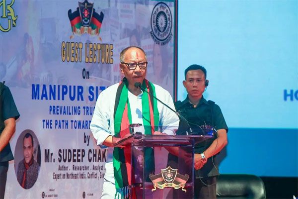 मणिपूरचे मुख्यमंत्री सामर्थ्य बांधण्यासाठी संपूर्ण राज्यातील सहयोगाचा आवाहन