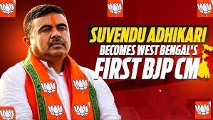 पश्चिम बंगालमध्ये BJP सरकार स्थापन - Suvendu Adhikari यांच्याकडे राज्याची धुरा