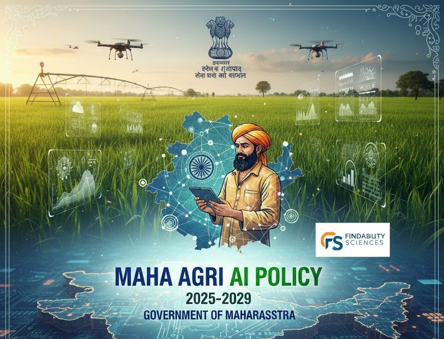 महाराष्ट्र सरकारने ‘Maha Agri AI’ धोरणअंतर्गत Findability Sciences ची निवड केली