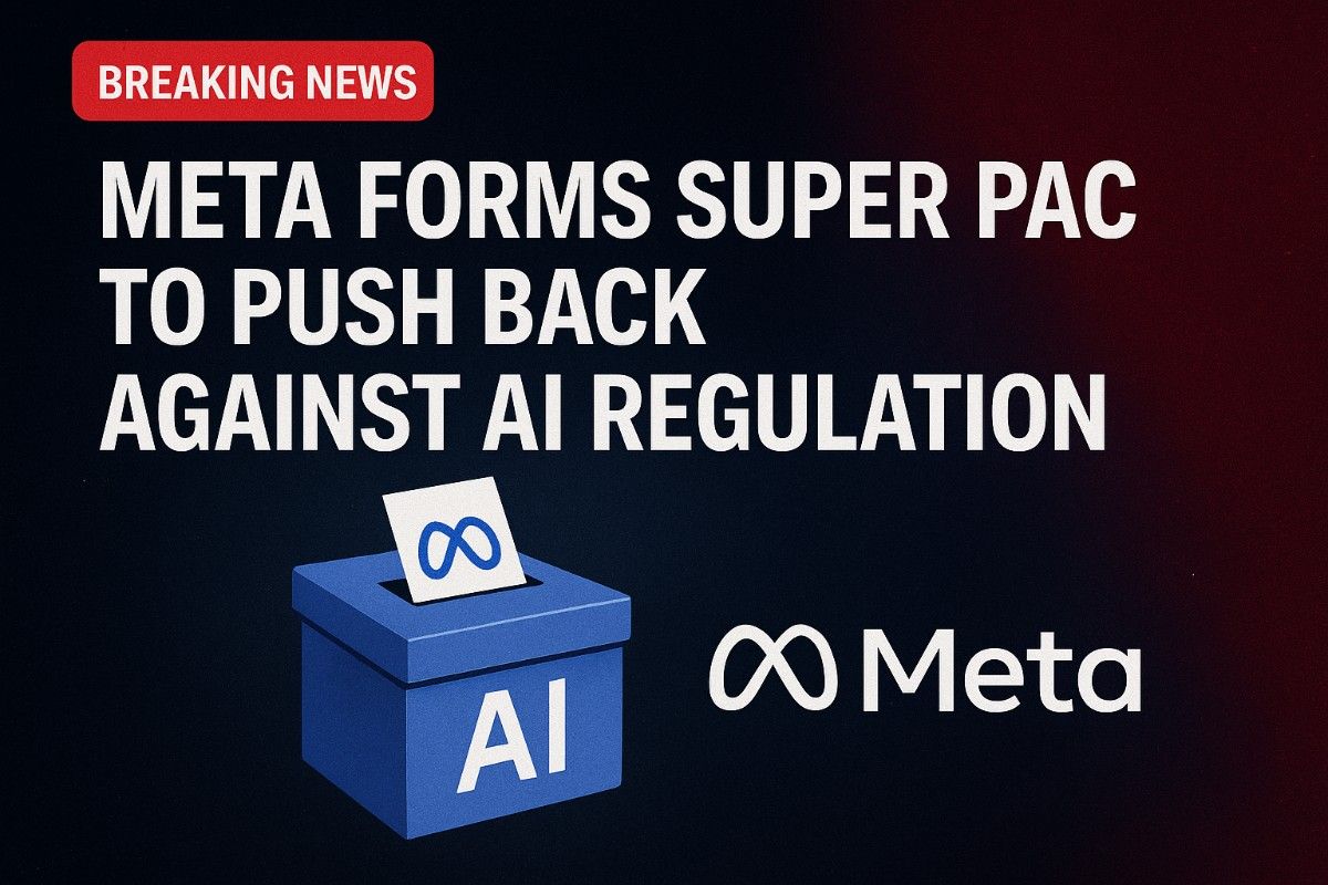 Meta’s New Power Move: Super PAC Formed to Counter State-Level AI Regulations